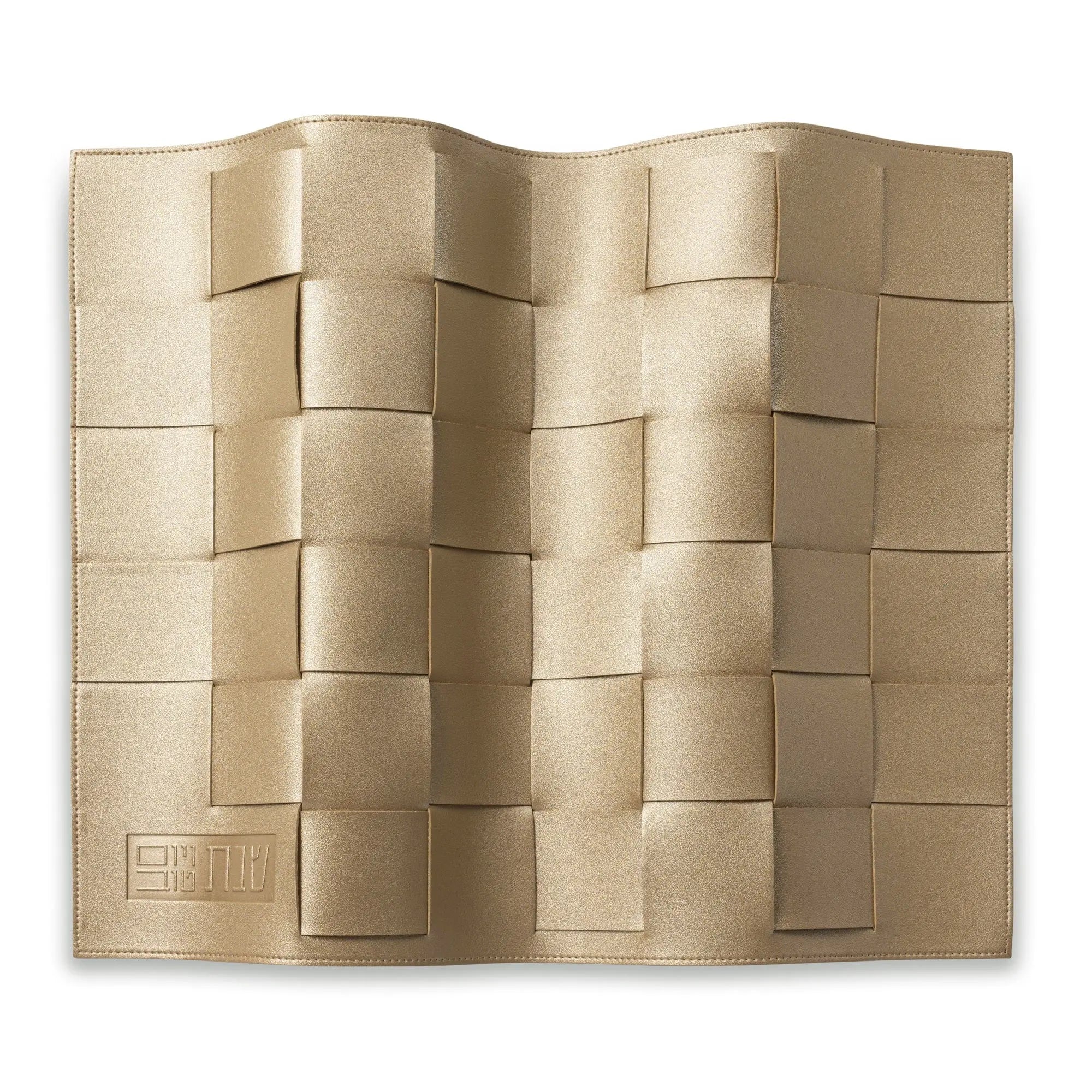 Leather Woven Challah Cover Waterdale Collection Challah Cover