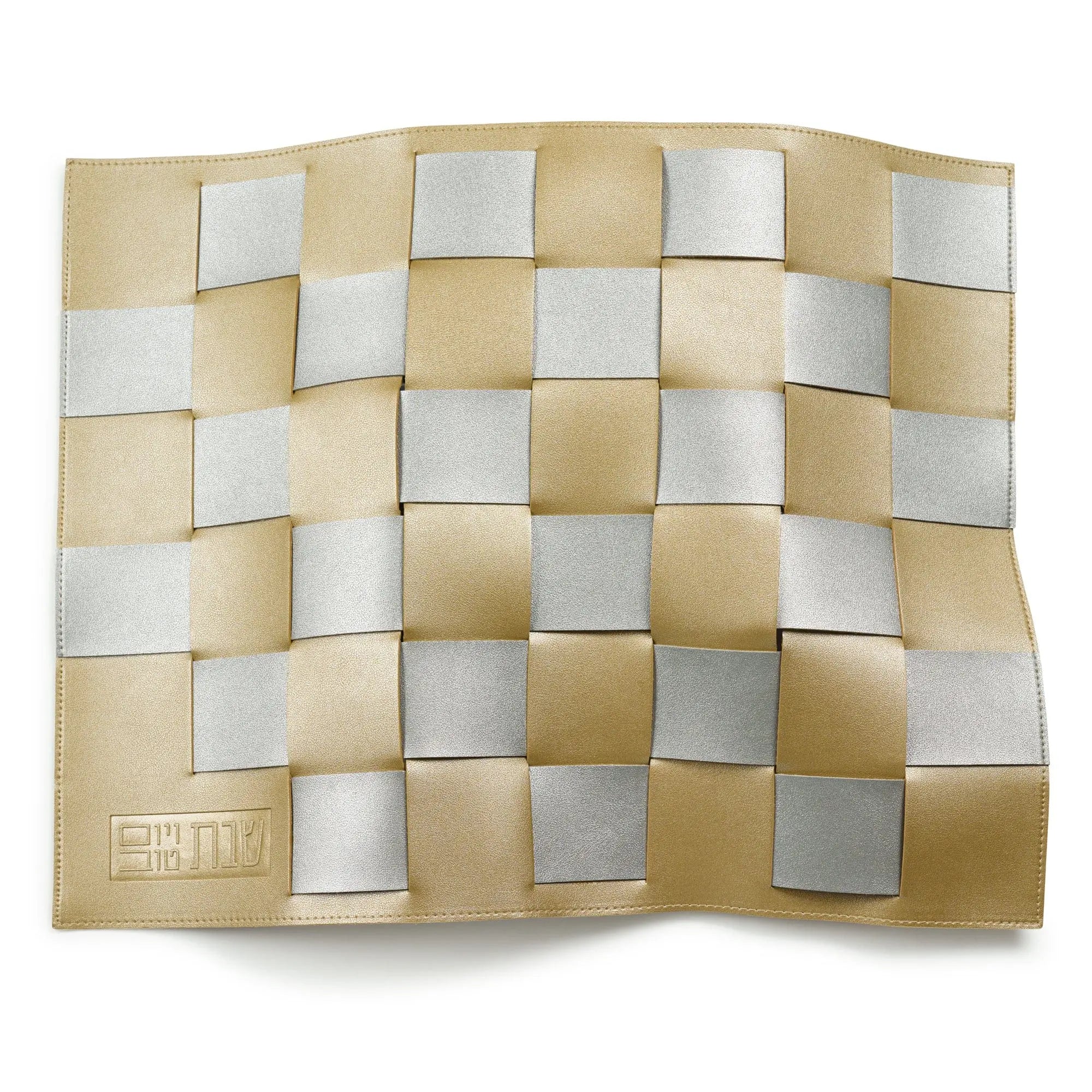 Leather Woven Challah Cover Waterdale Collection Challah Cover