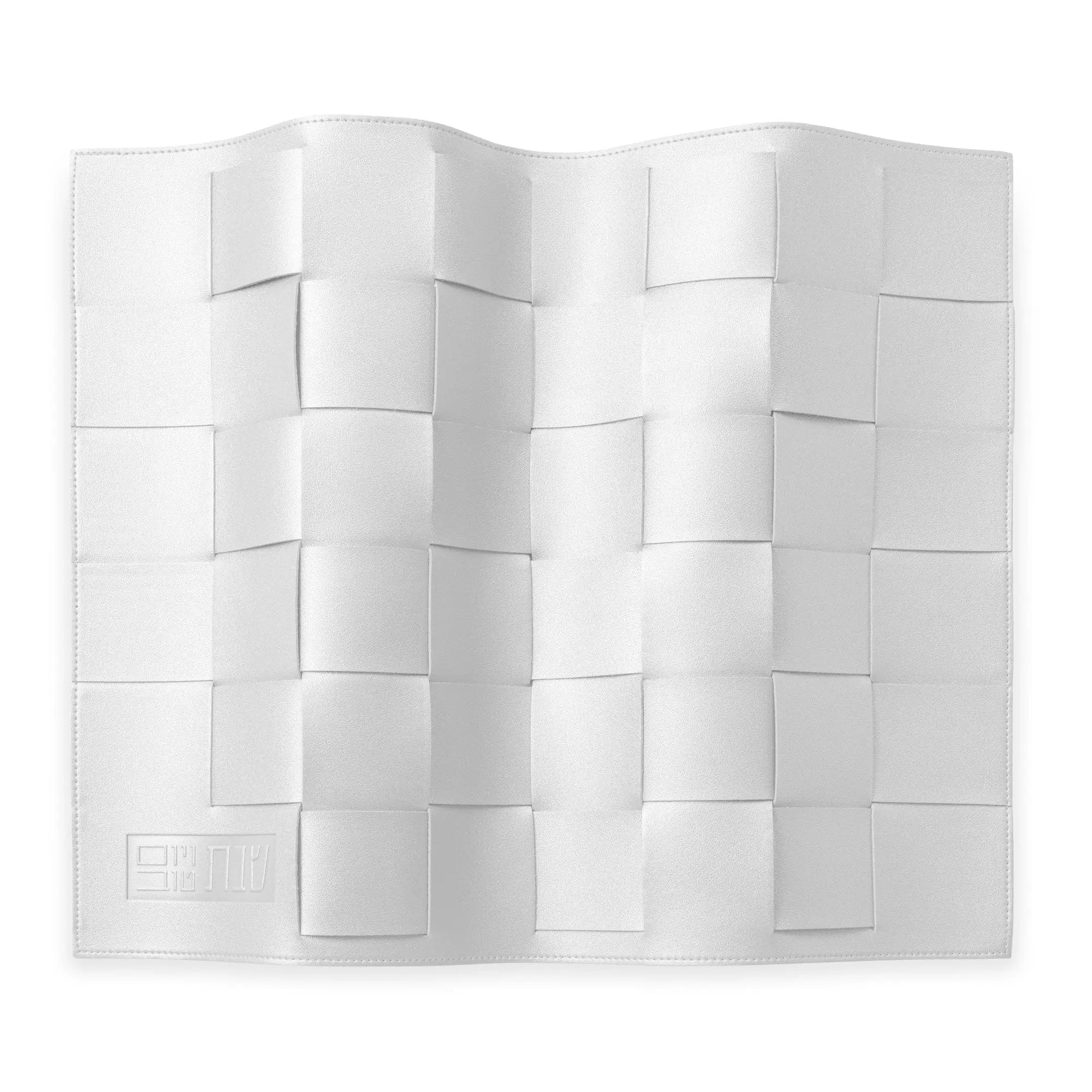 Leather Woven Challah Cover Waterdale Collection Challah Cover