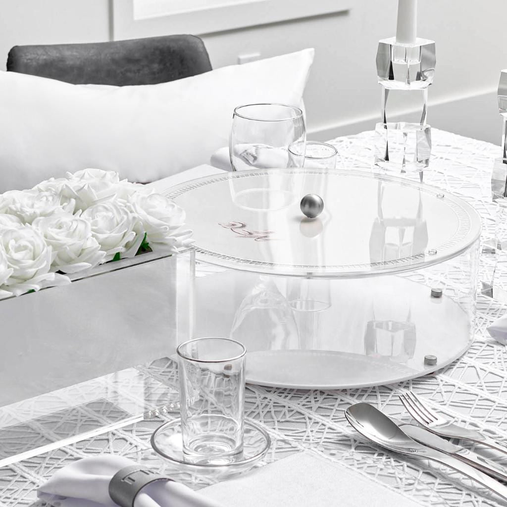 Linear Lace Tablecloth - Waterdale Collection