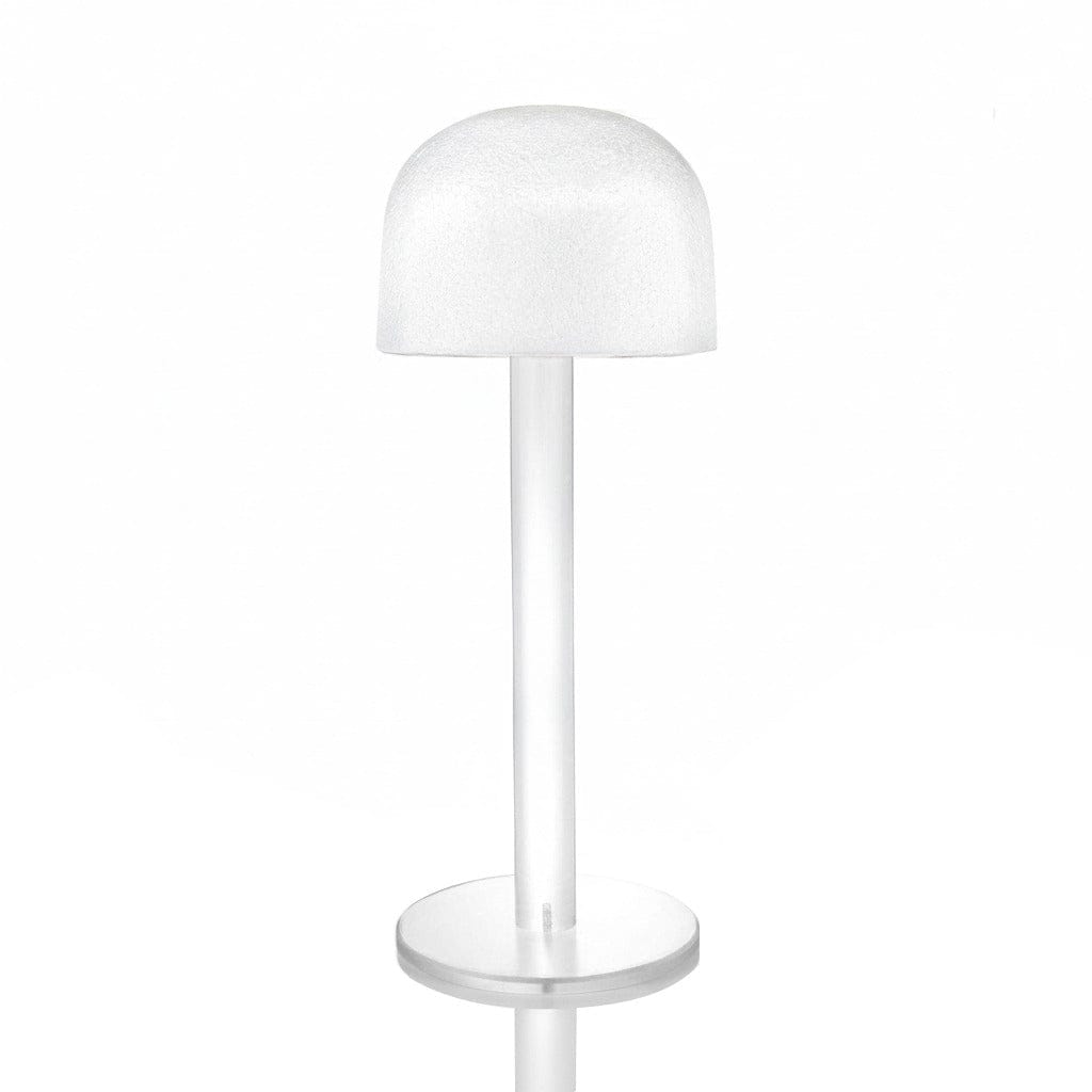 Premium Lucite Wig Head Stand – Professional Clear Acrylic Display for Wigs & Hairpieces - Waterdale Collection