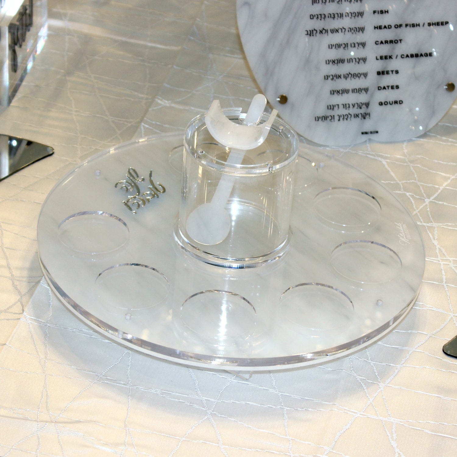 Marble Rosh Hashanah Tablescape - Waterdale Collection