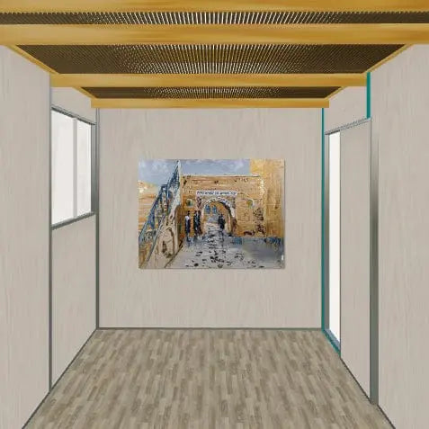 Meron Vinyl Sukkah Decoration - Waterdale Collection