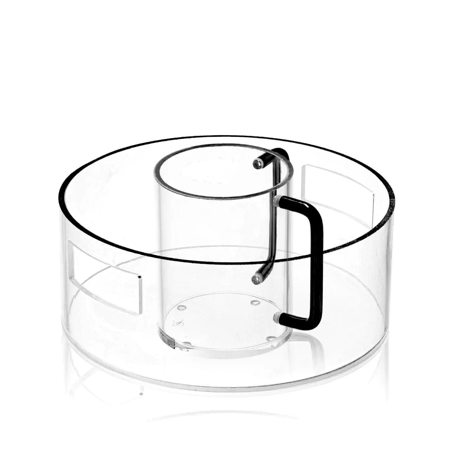 Metallic Washing Bowl & Cup Waterdale Collection TableTop