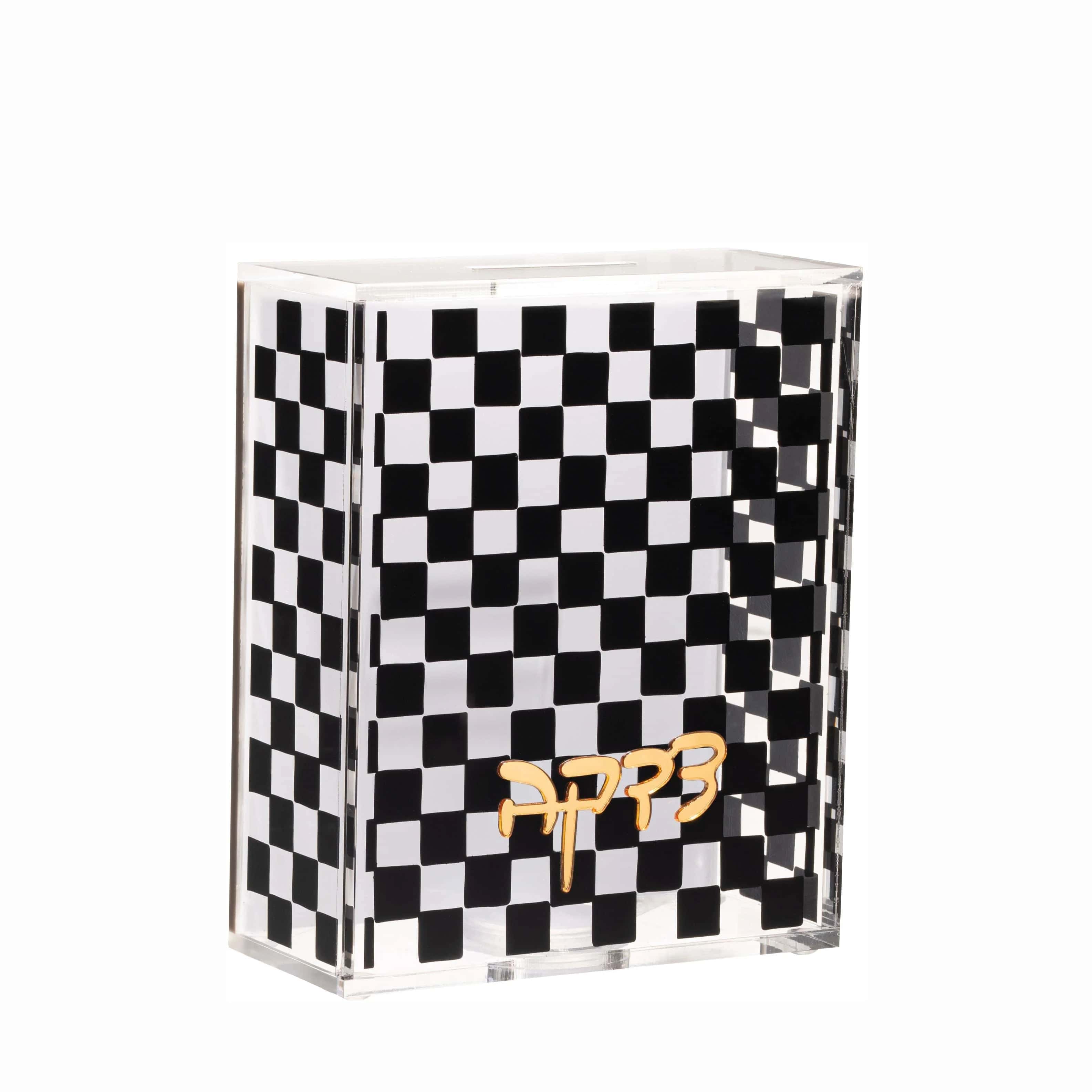 Onyx Tzedakah Box | Waterdale Collection