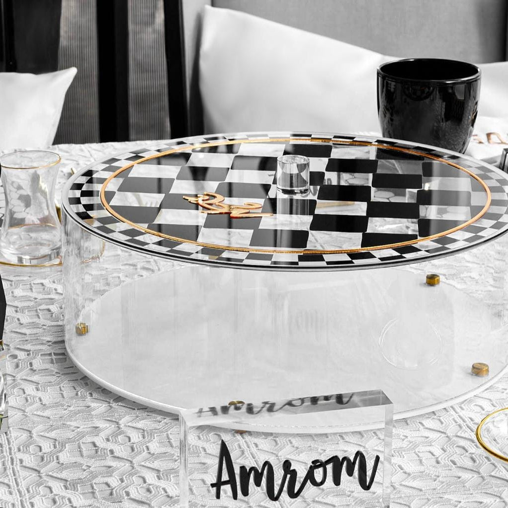 Onyx Matzah Box - Waterdale Collection