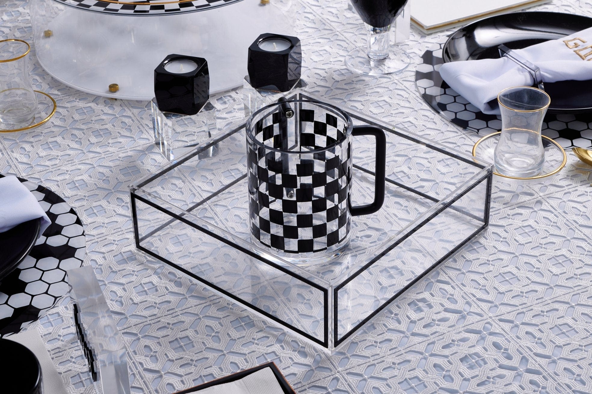 Onyx Pesach 2024 Tablescape - Waterdale Collection