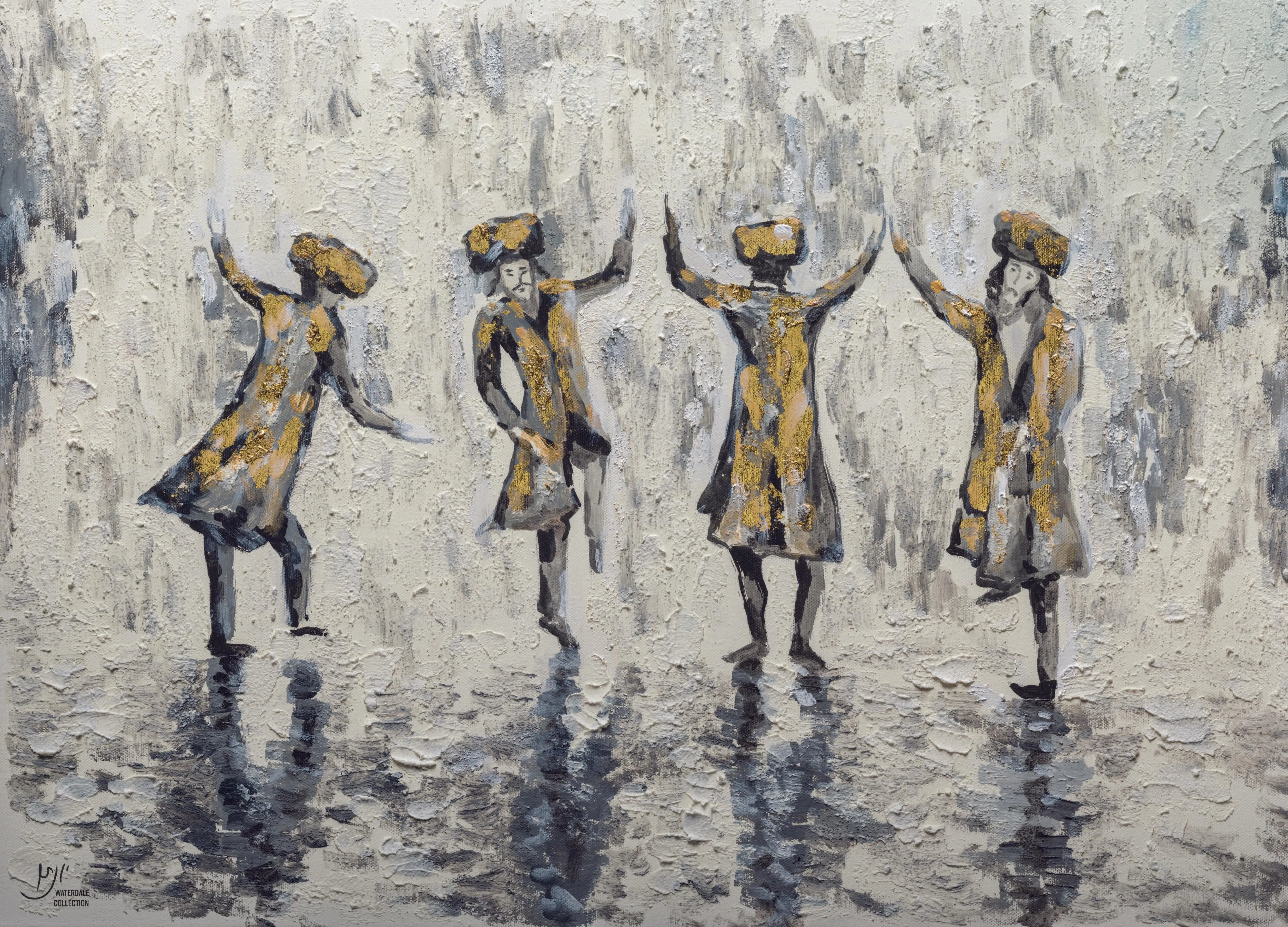 Original Hand Painted Art Waterdale Collection Wall Art