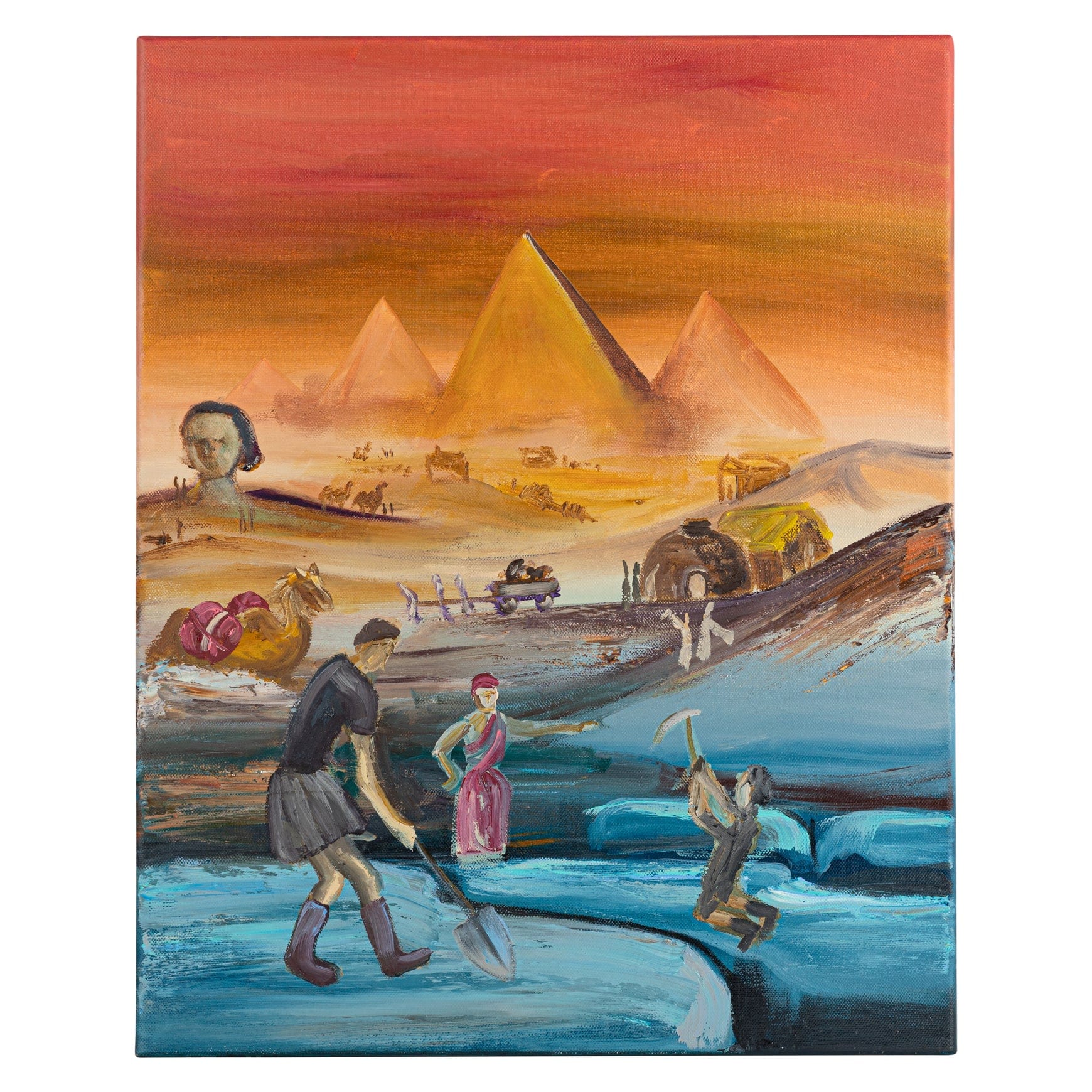 Original Hand Painted Pesach Art - Waterdale Collection