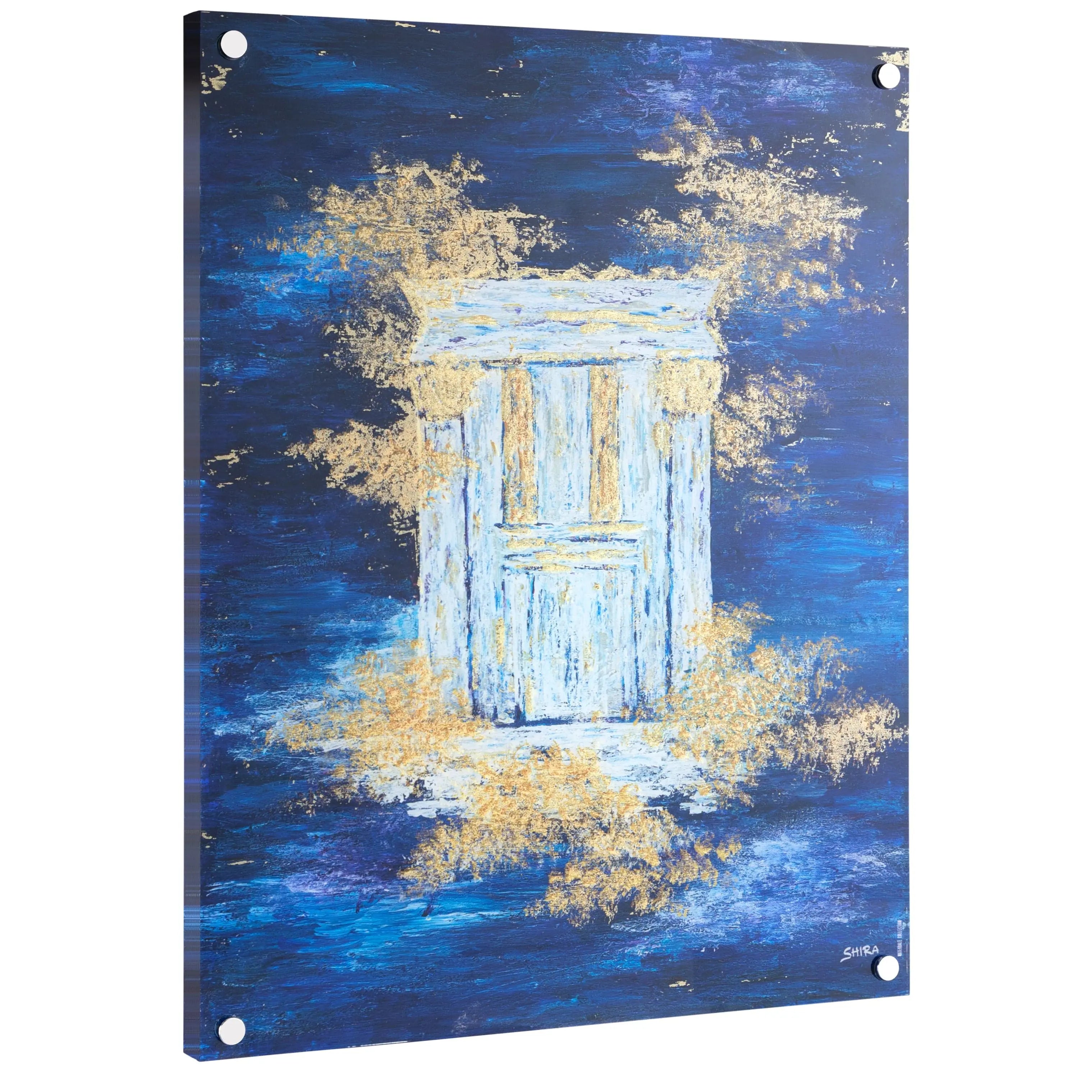 Painted Bais Hamikdash by Shira Licht - Waterdale Collection