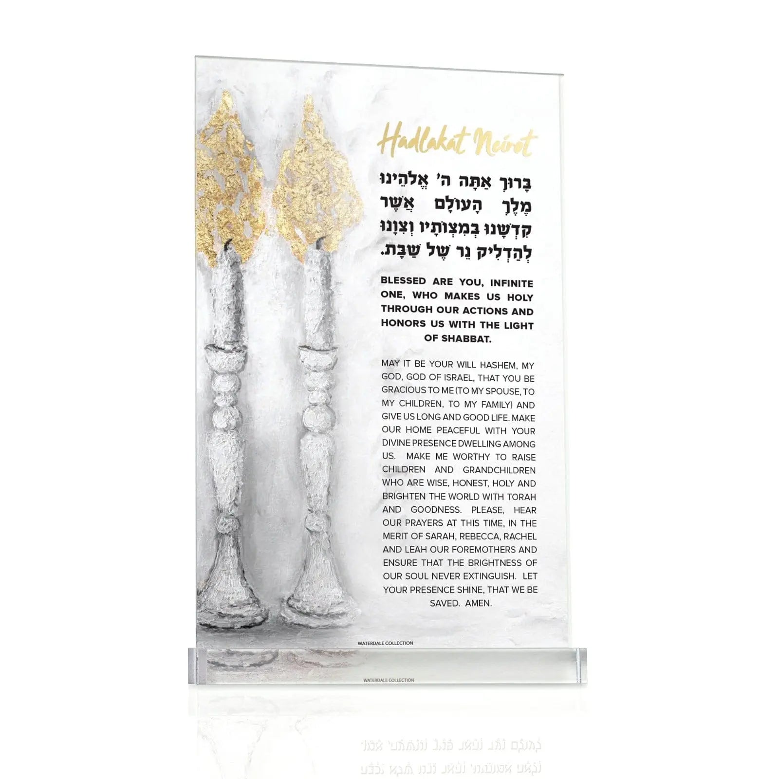 Painted by Judy Hadlokas Neiros Card Waterdale Collection Lucite Card
