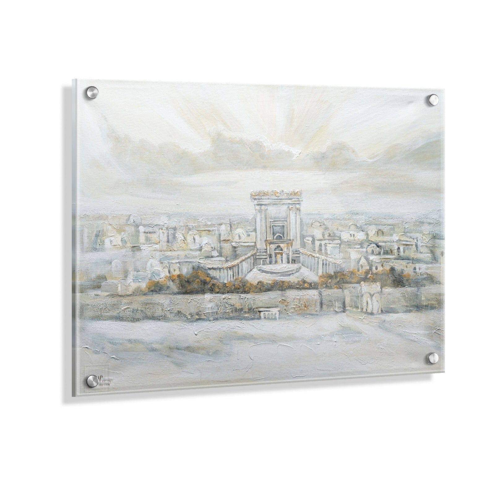 Painted by Yonatan Bais Hamikdash Wall Art