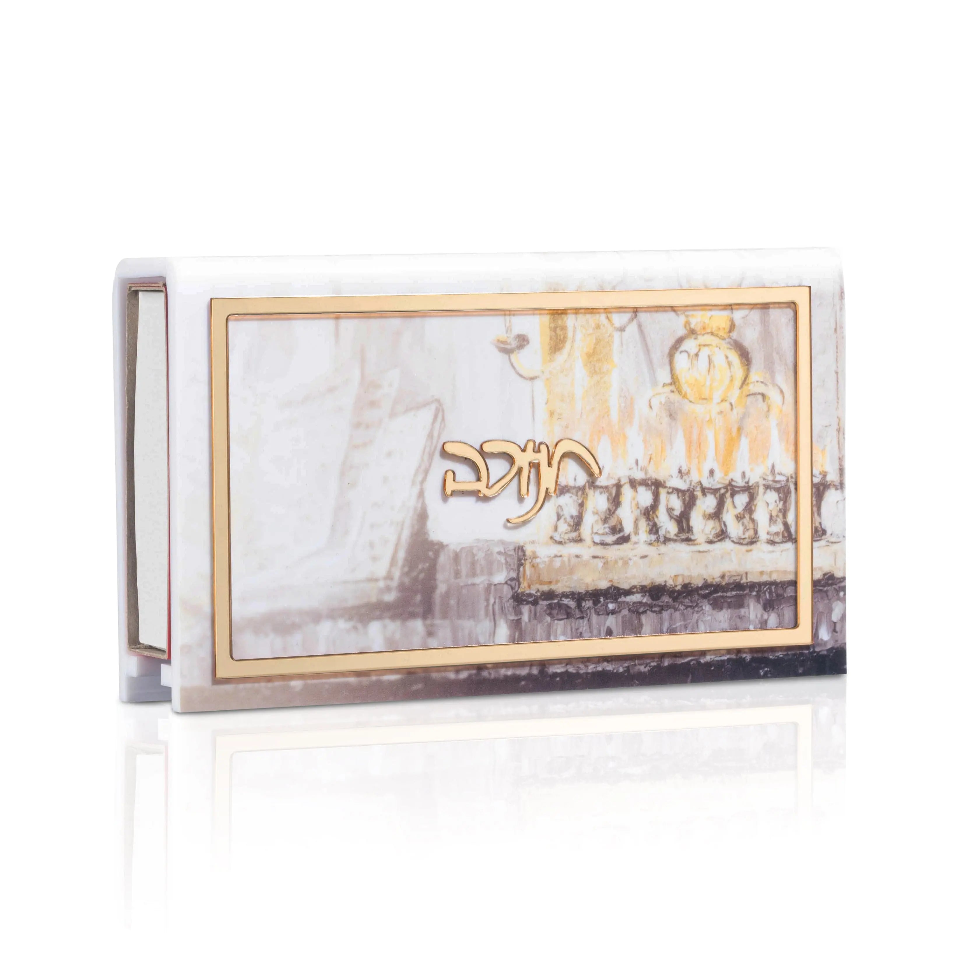 Painted Judy Chanukah Matchbox - Waterdale Collection