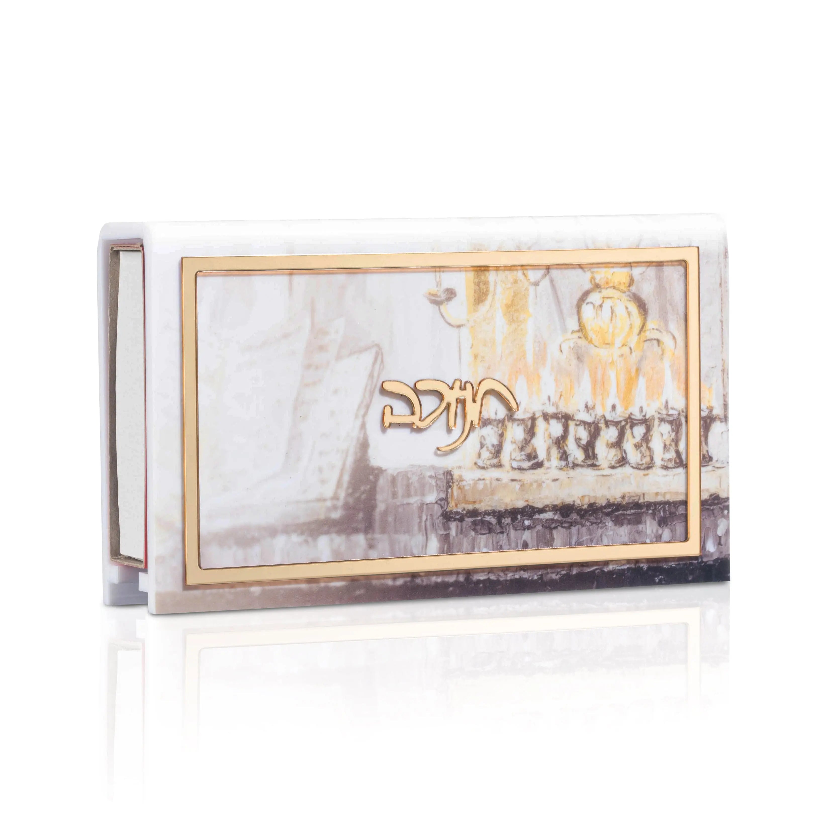 Painted Judy Chanukah Matchbox - Waterdale Collection