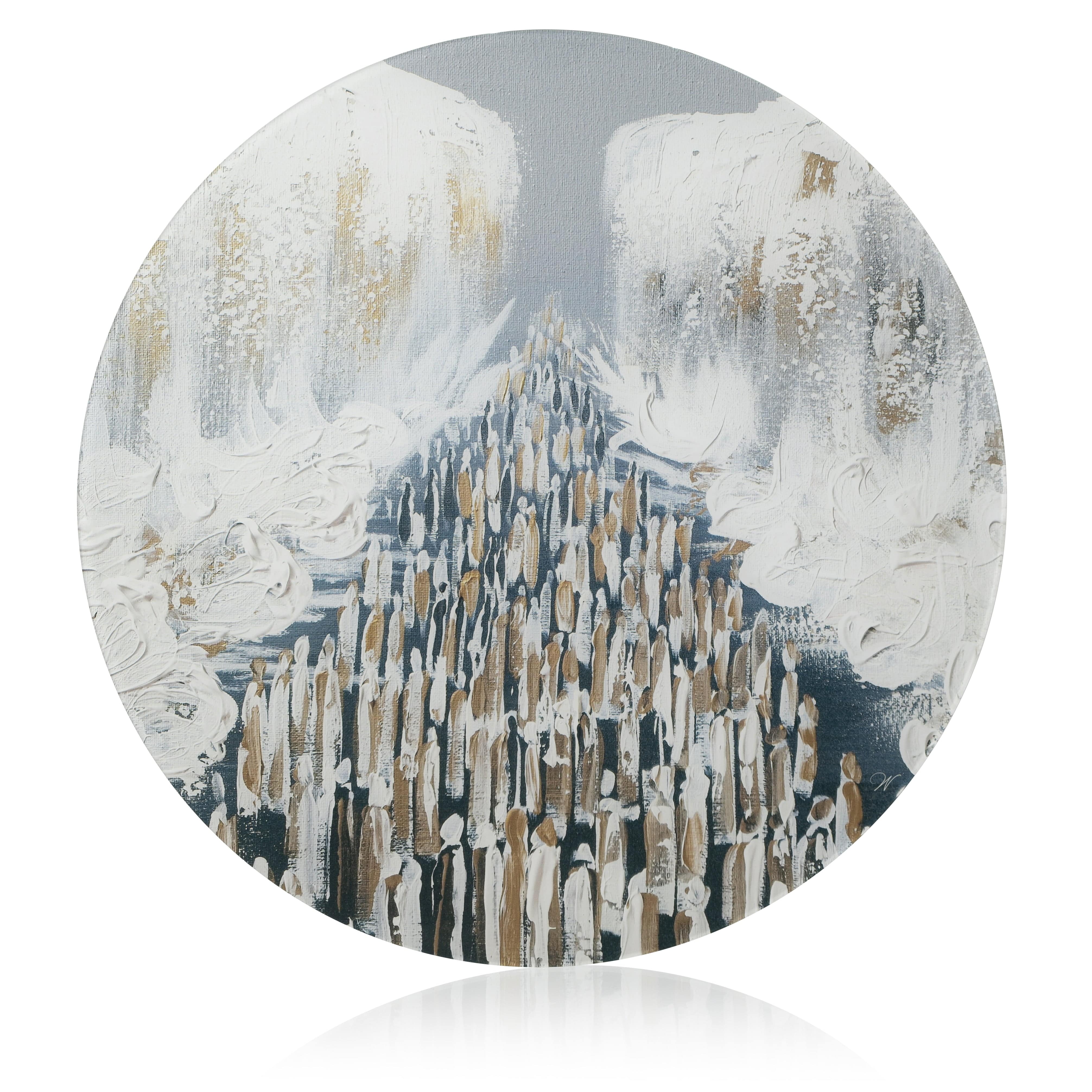 Painted Pesach Chargers (Style 2) - Waterdale Collection