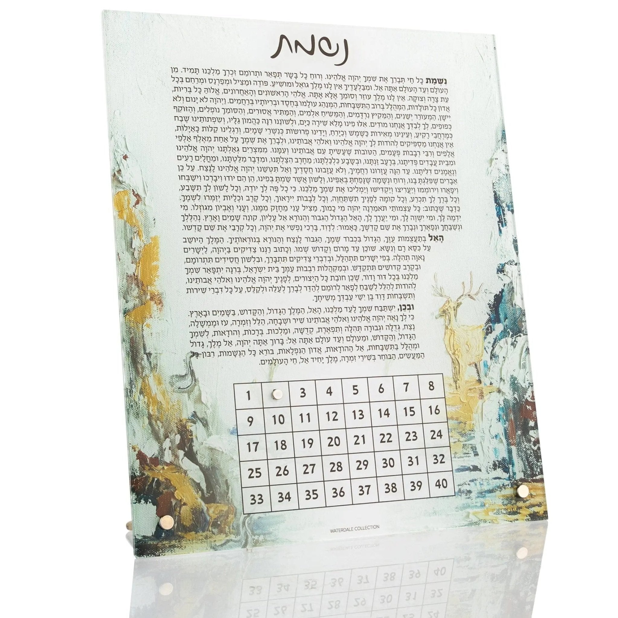 Painted Tabletop Nishmas - Waterdale Collection