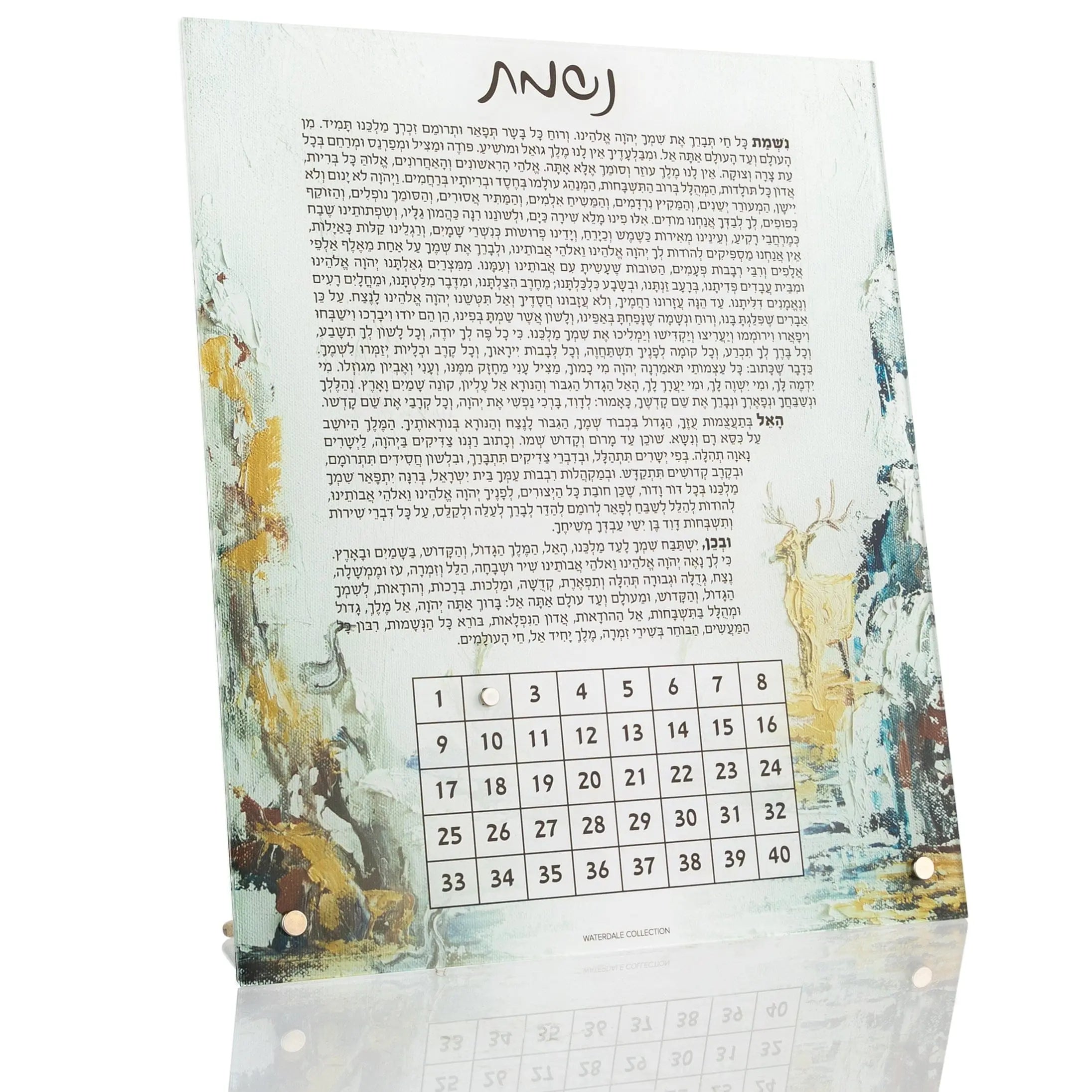 Painted Tabletop Nishmas - Waterdale Collection