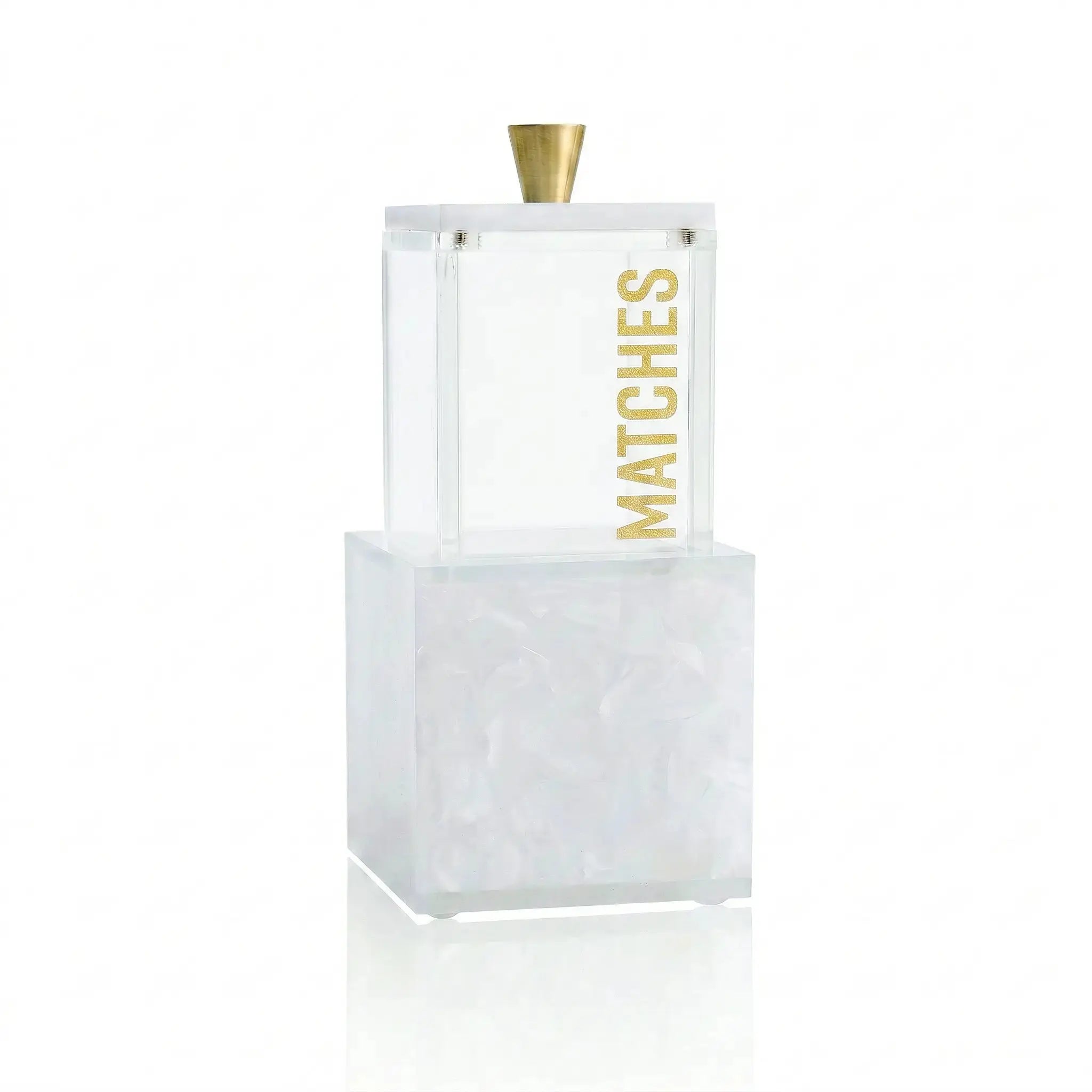 Pearlstone Block Match Holder Waterdale Collection Besamim