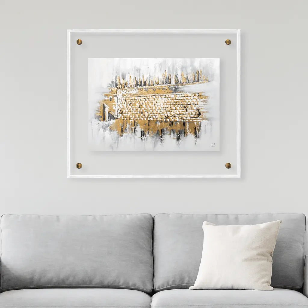 Pearlstone Frame Kosel at Winter Painting - Waterdale Collection