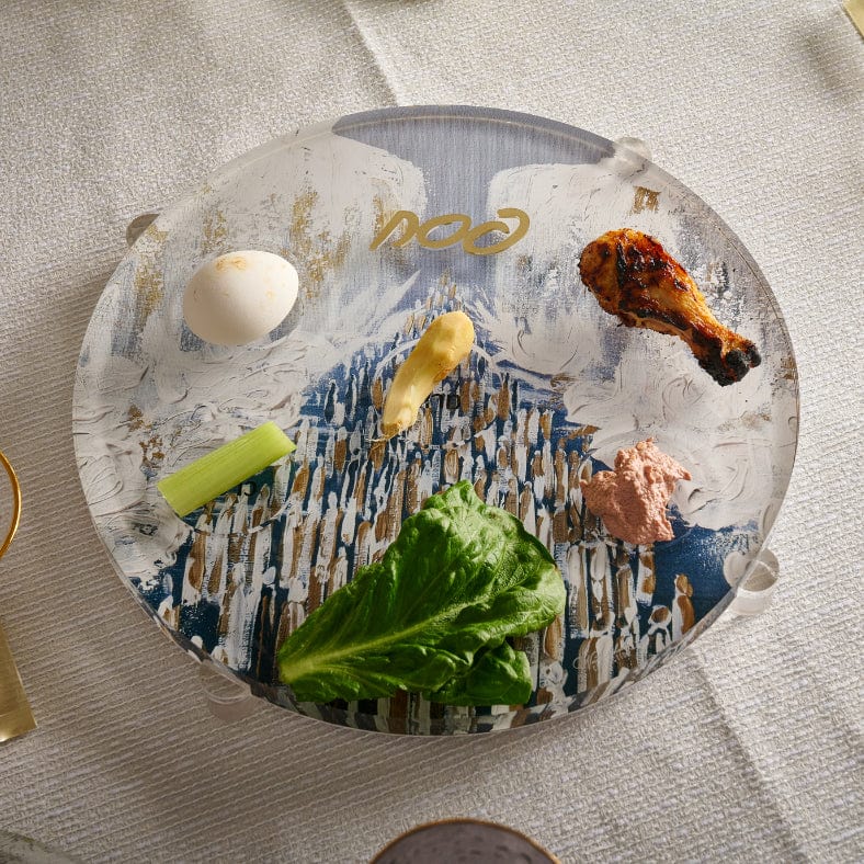 Pesach 2023 Painted Tablescape - Waterdale Collection