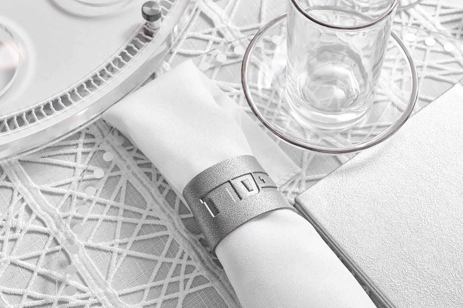 Pesach Leather Napkin Wraps - Waterdale Collection