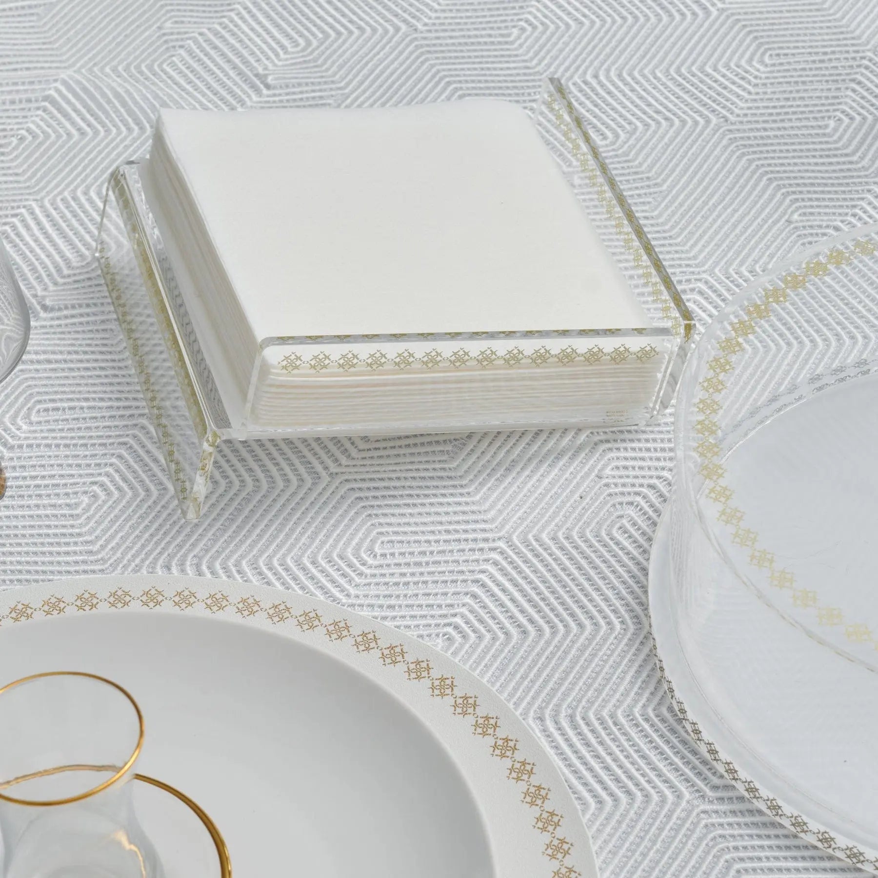Raised Inspired Napkin Holder - Waterdale Collection
