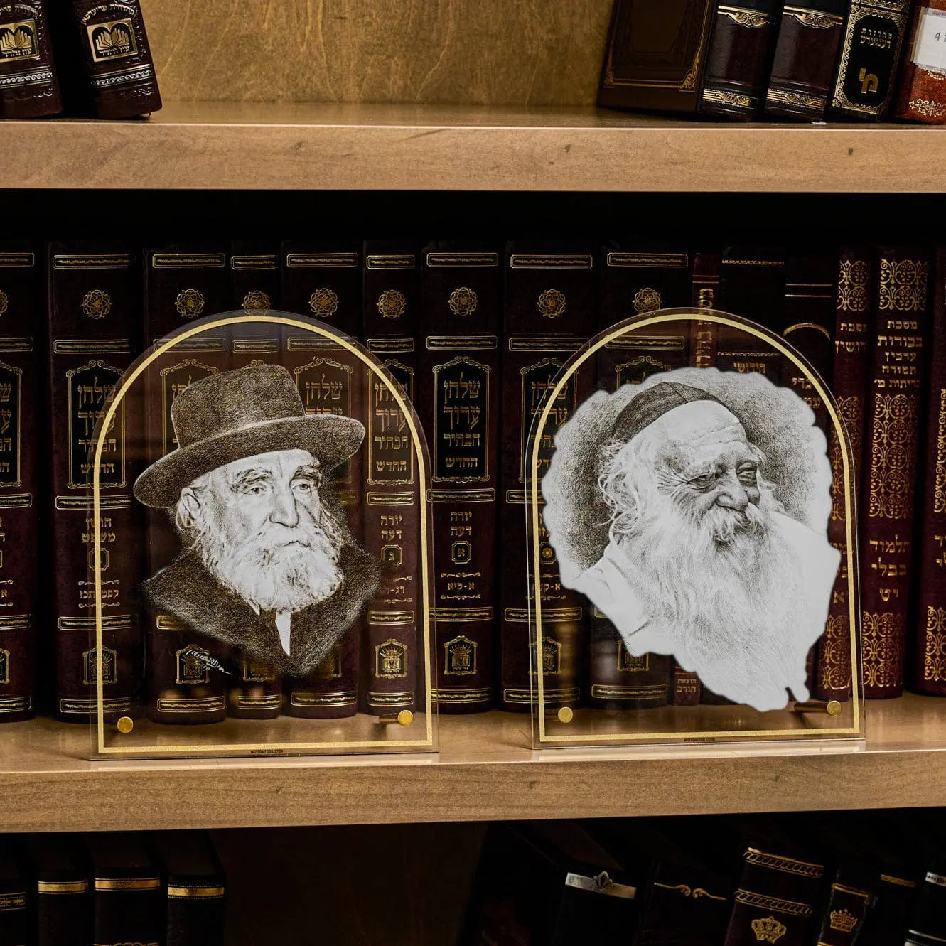 Rav Moishe Feinstein Tabletop Gadol Sketch - Waterdale Collection
