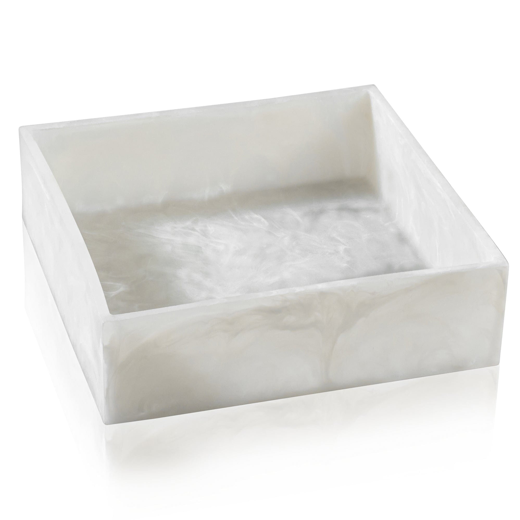 Resin Square Salad Bowl