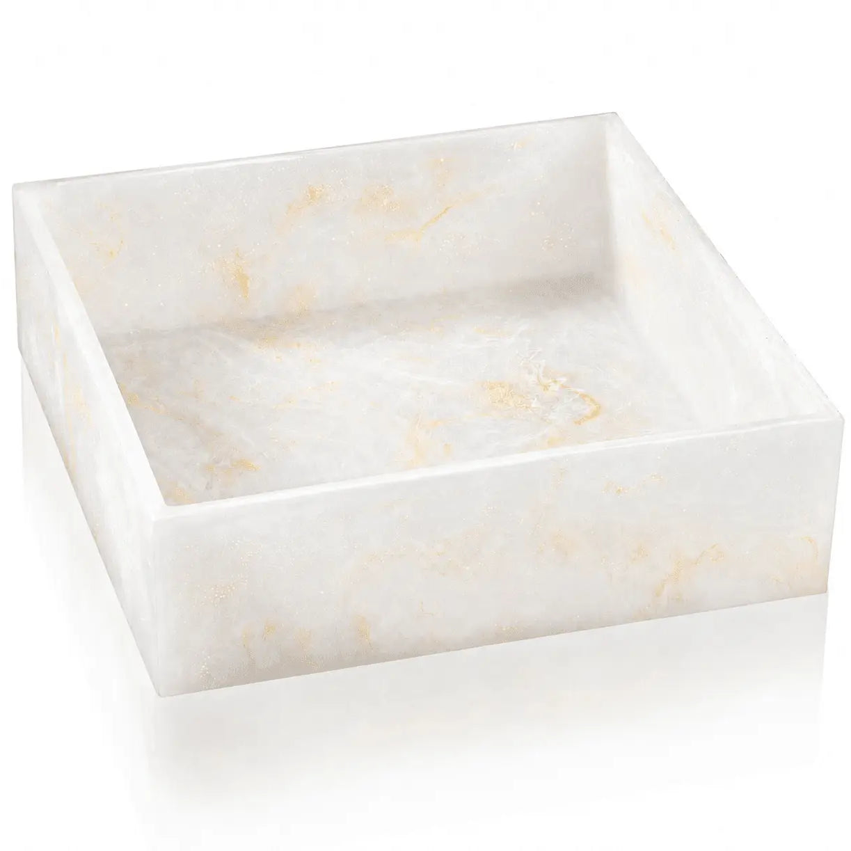 Resin Square Salad Bowl - Waterdale Collection
