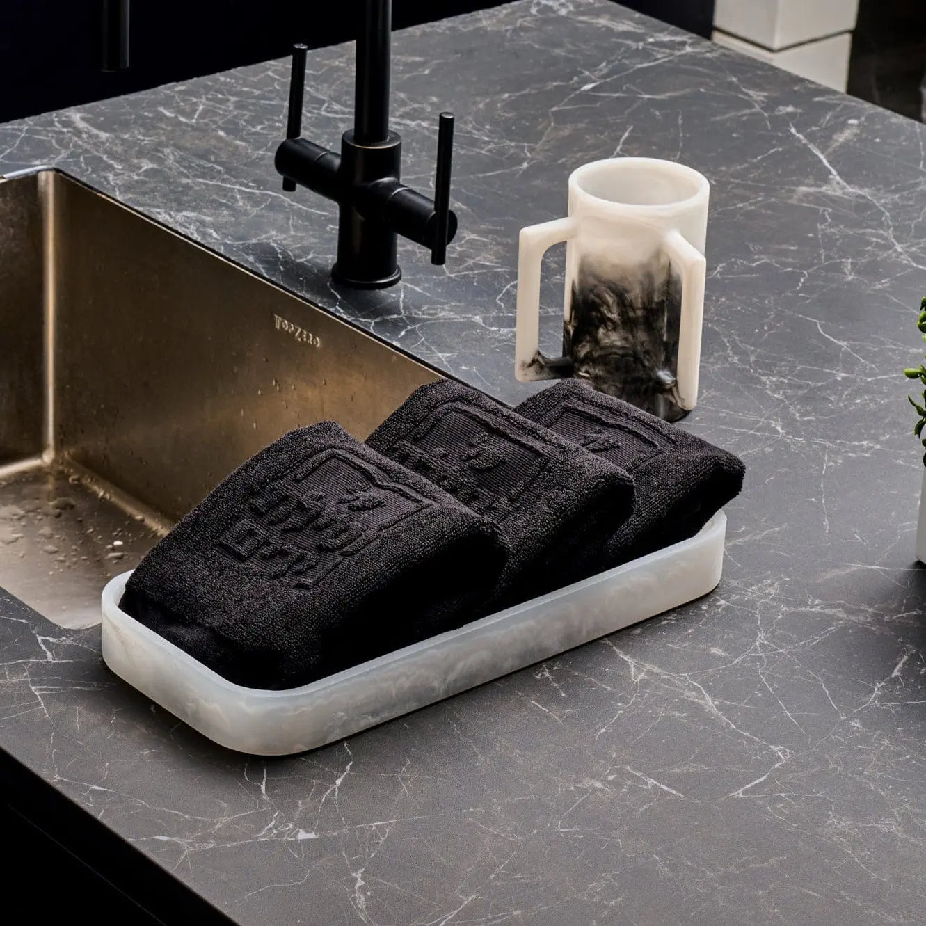 Resin Towel / Bread Tray - Waterdale Collection