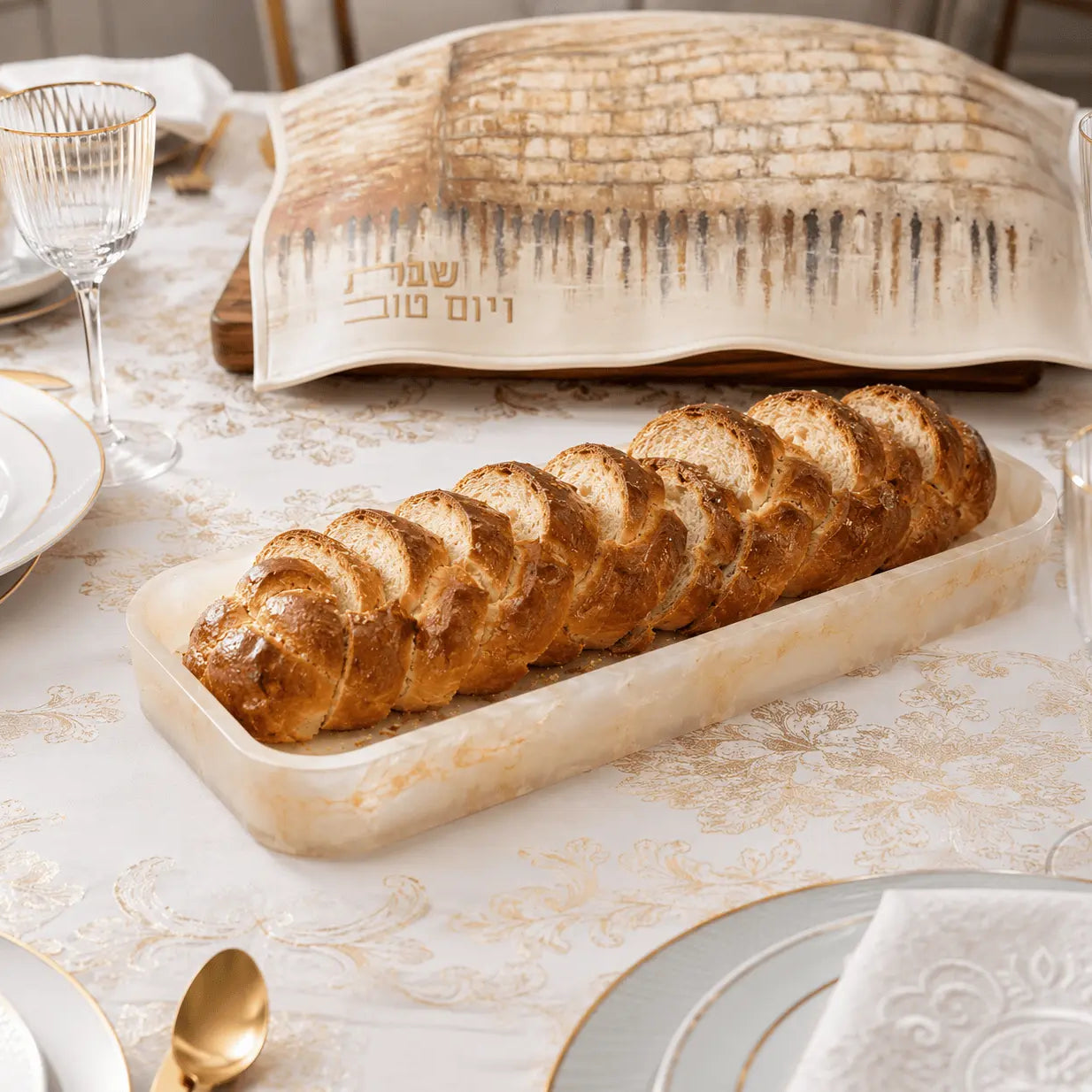 Resin Towel / Bread Tray by Waterdale Collection