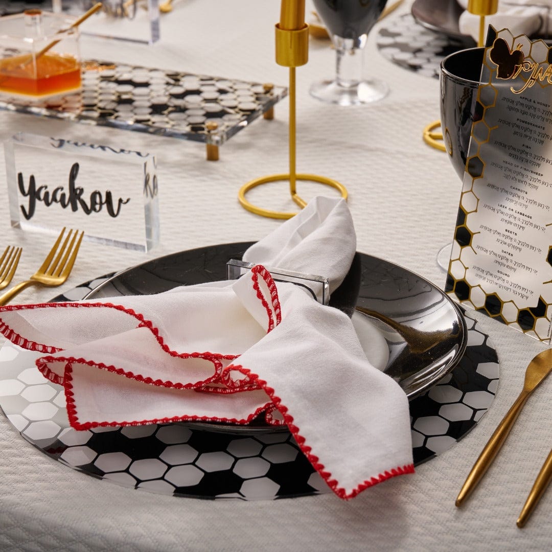 Rosh Hashana 2023 Onyx Tablescape - Waterdale Collection