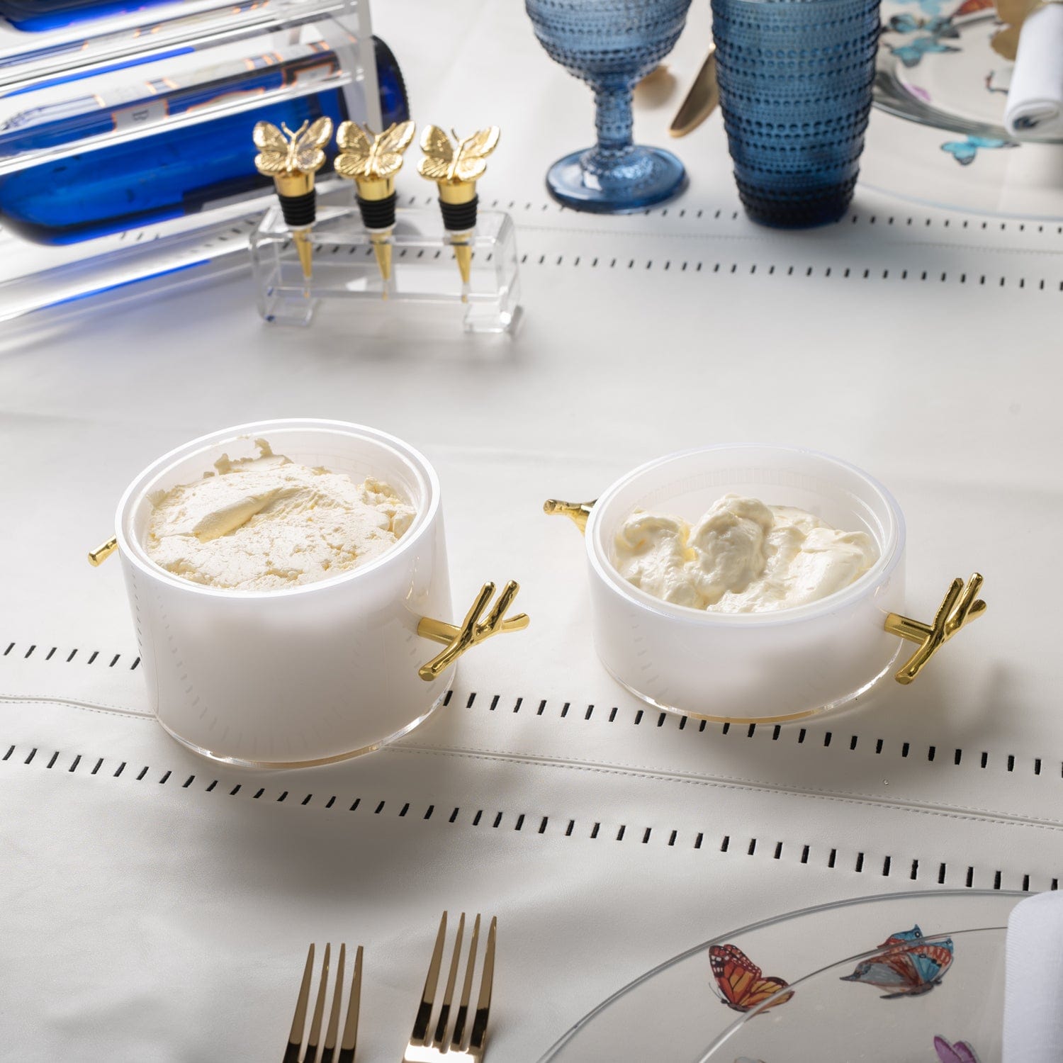 Shavuos Tablescape - Waterdale Collection