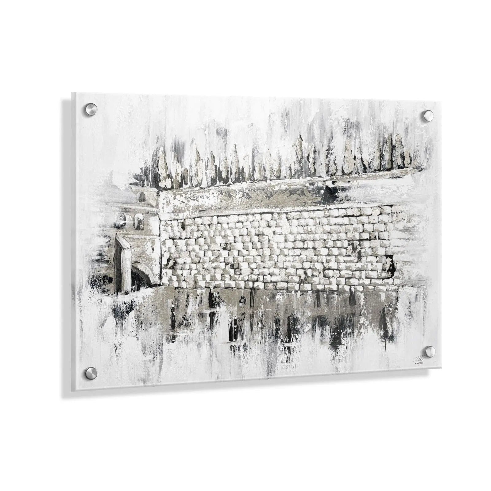 Silver Kosel at Winter Painting - Waterdale Collection