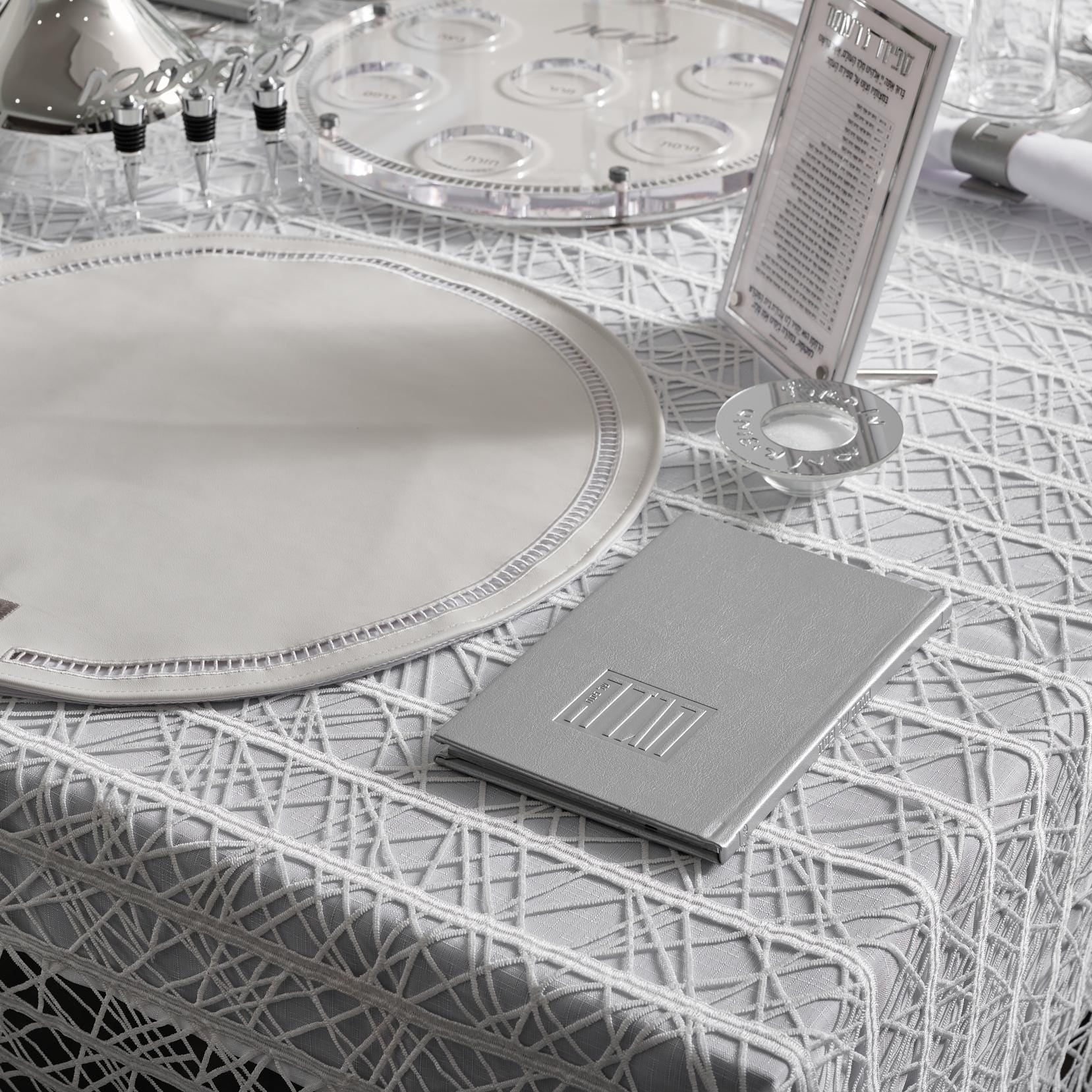 Silver Pesach 2024 Tablescape - Waterdale Collection