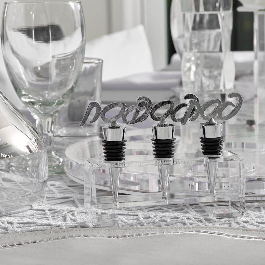 Silver Pesach 2024 Tablescape - Waterdale Collection