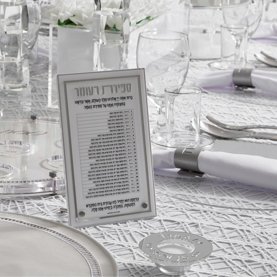 Silver Pesach 2024 Tablescape - Waterdale Collection