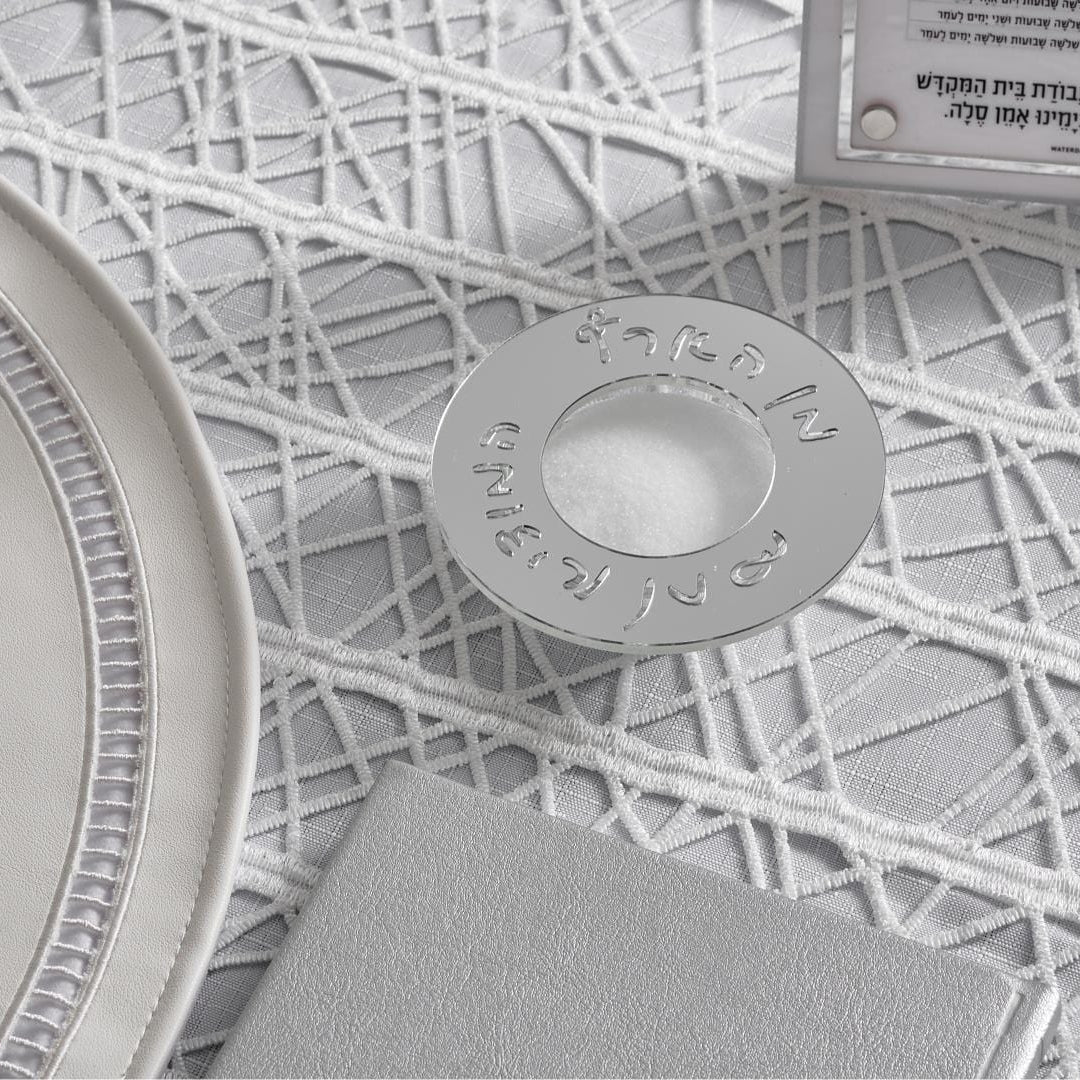 Silver Pesach 2024 Tablescape - Waterdale Collection