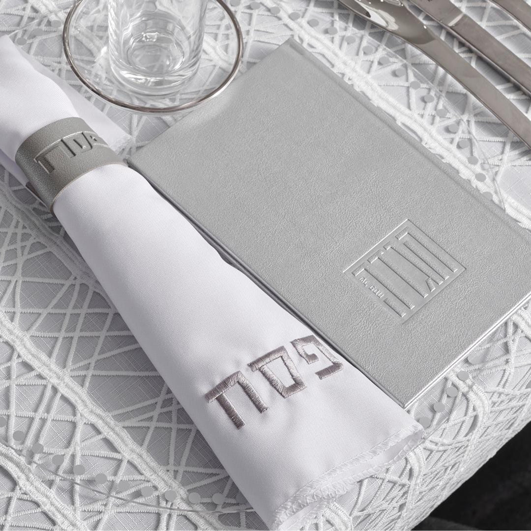 Silver Pesach 2024 Tablescape - Waterdale Collection