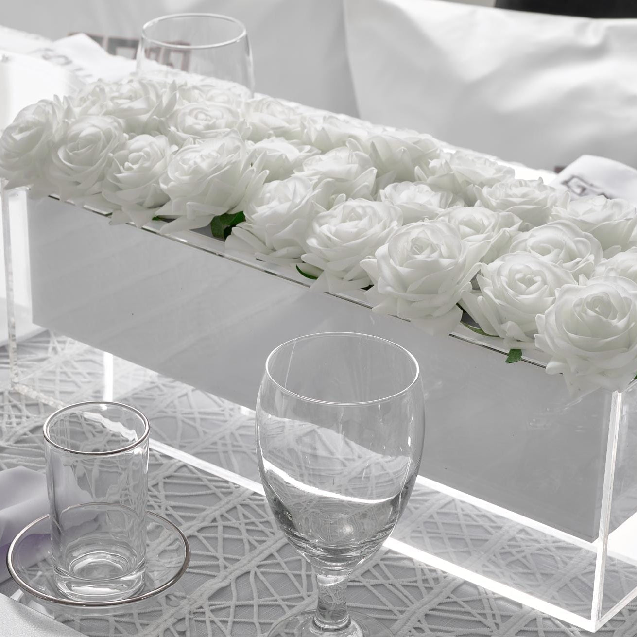 Silver Pesach 2024 Tablescape - Waterdale Collection