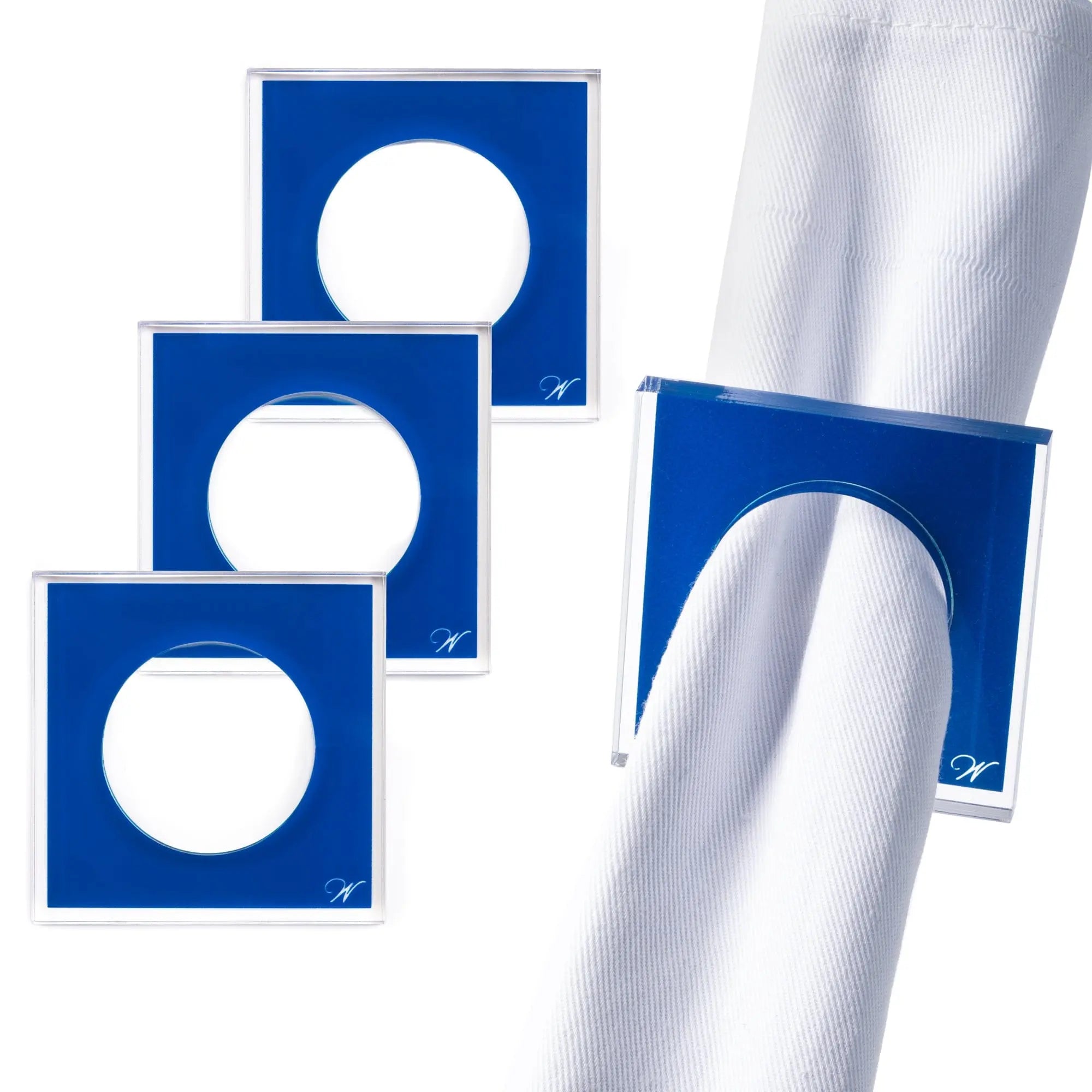 Square Napkin Rings Waterdale Collection Napkin Rings