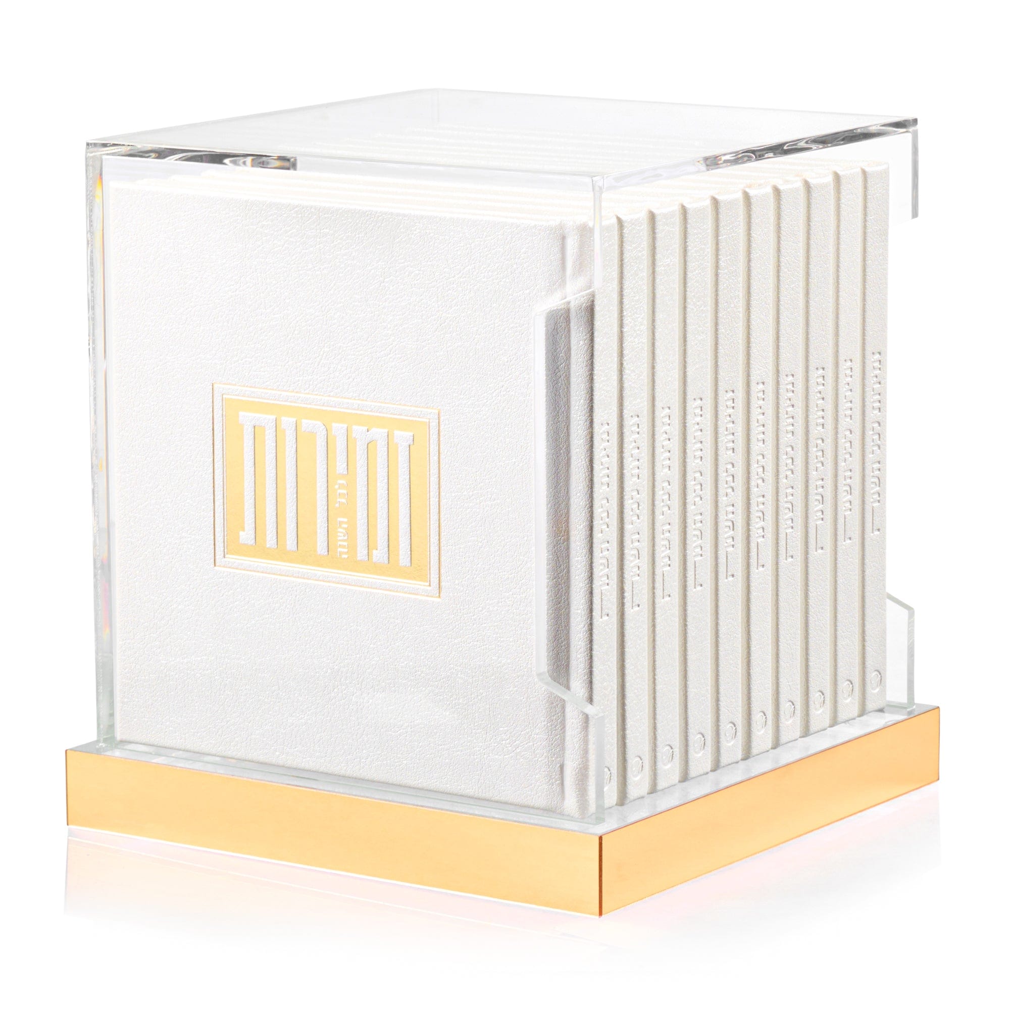 Square Zemiros Bencher Set for Shabbos & Yom Tov (Set of 10)