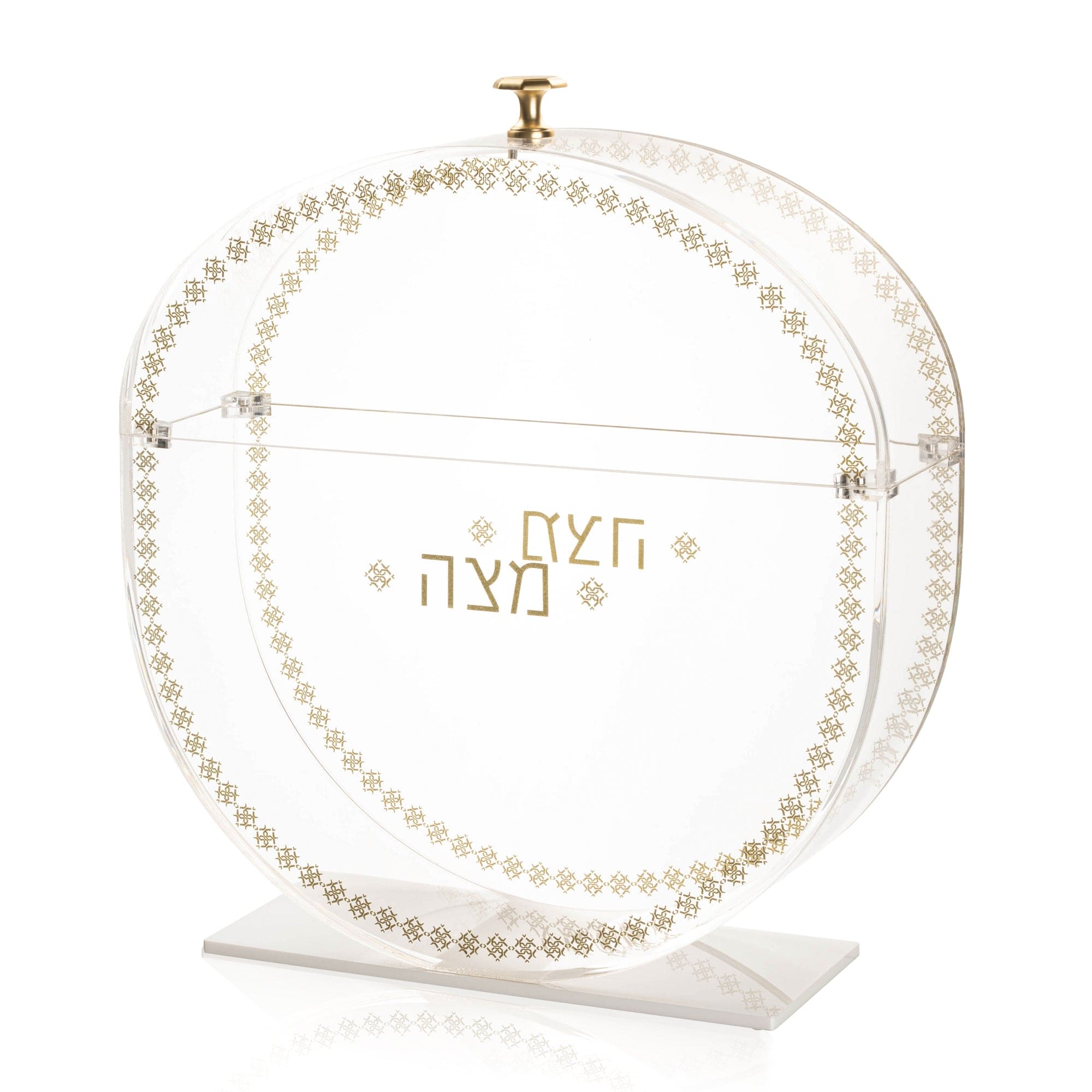 Gold Standing Inspired Matzah Box