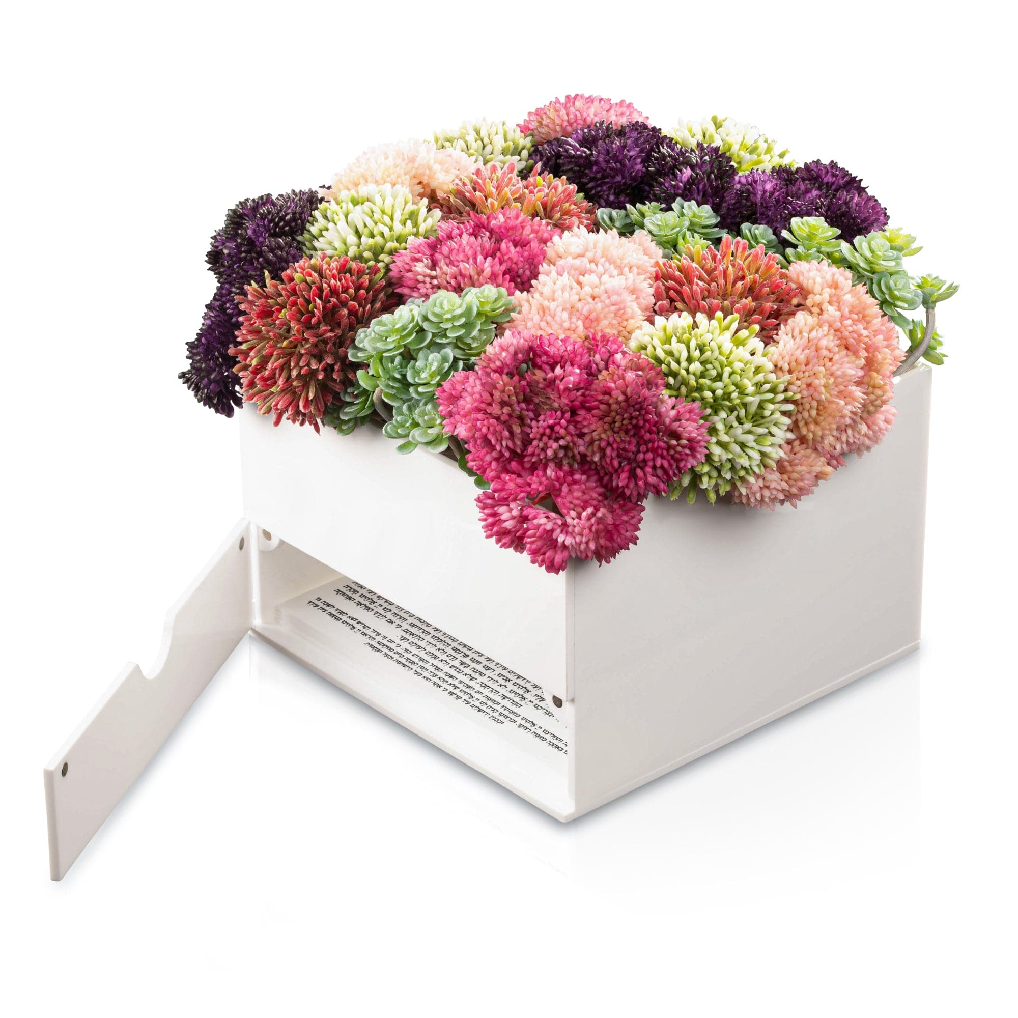 Small Succulent Pink Vase Bencher Set