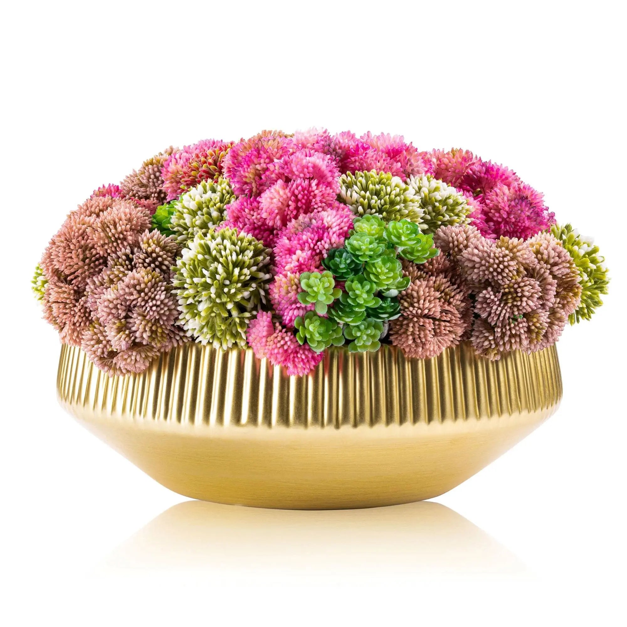 Succulent Pink Flower Pot Waterdale Collection TableTop