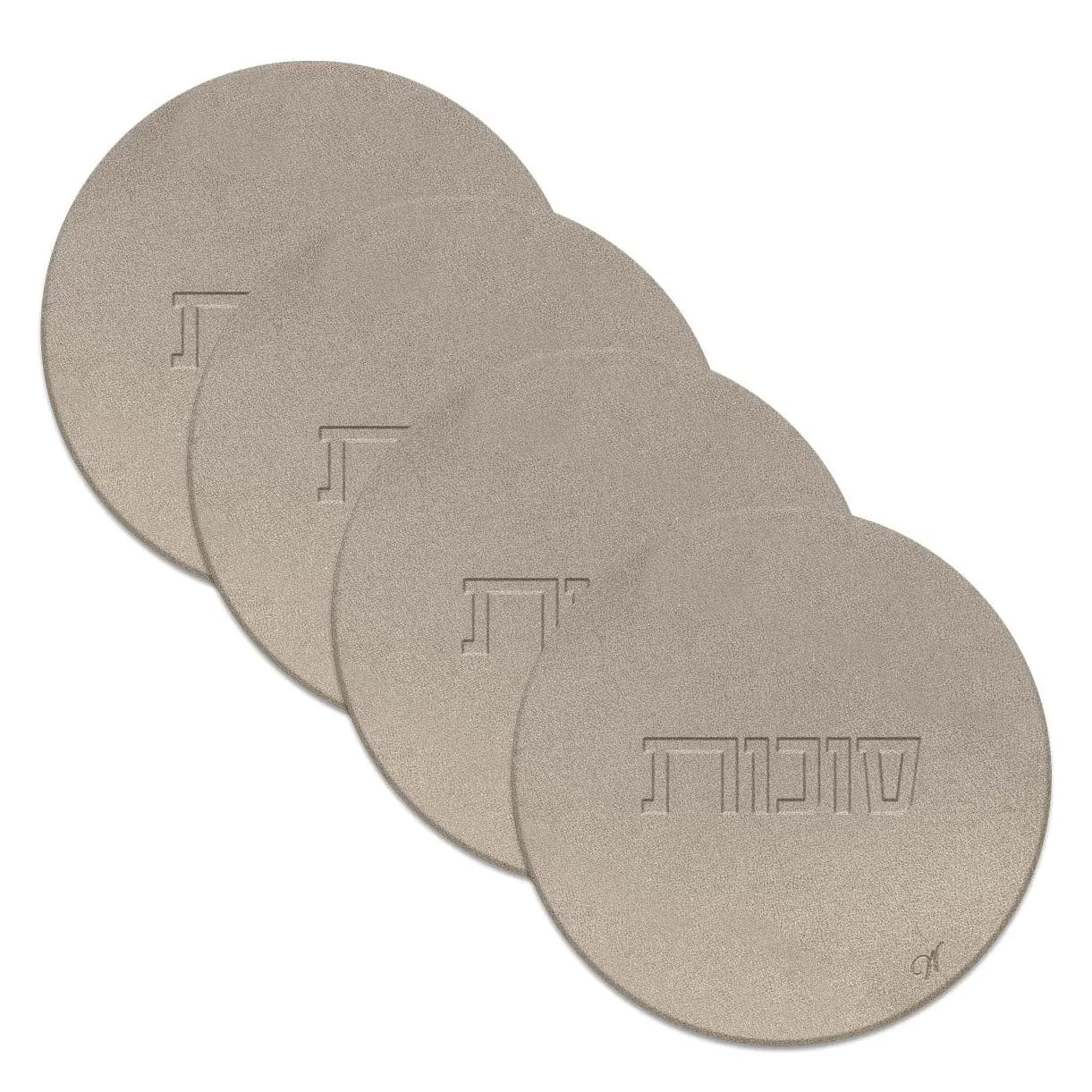 Sukkos Leather Cup Covers / Coasters Waterdale Collection Cup Cover