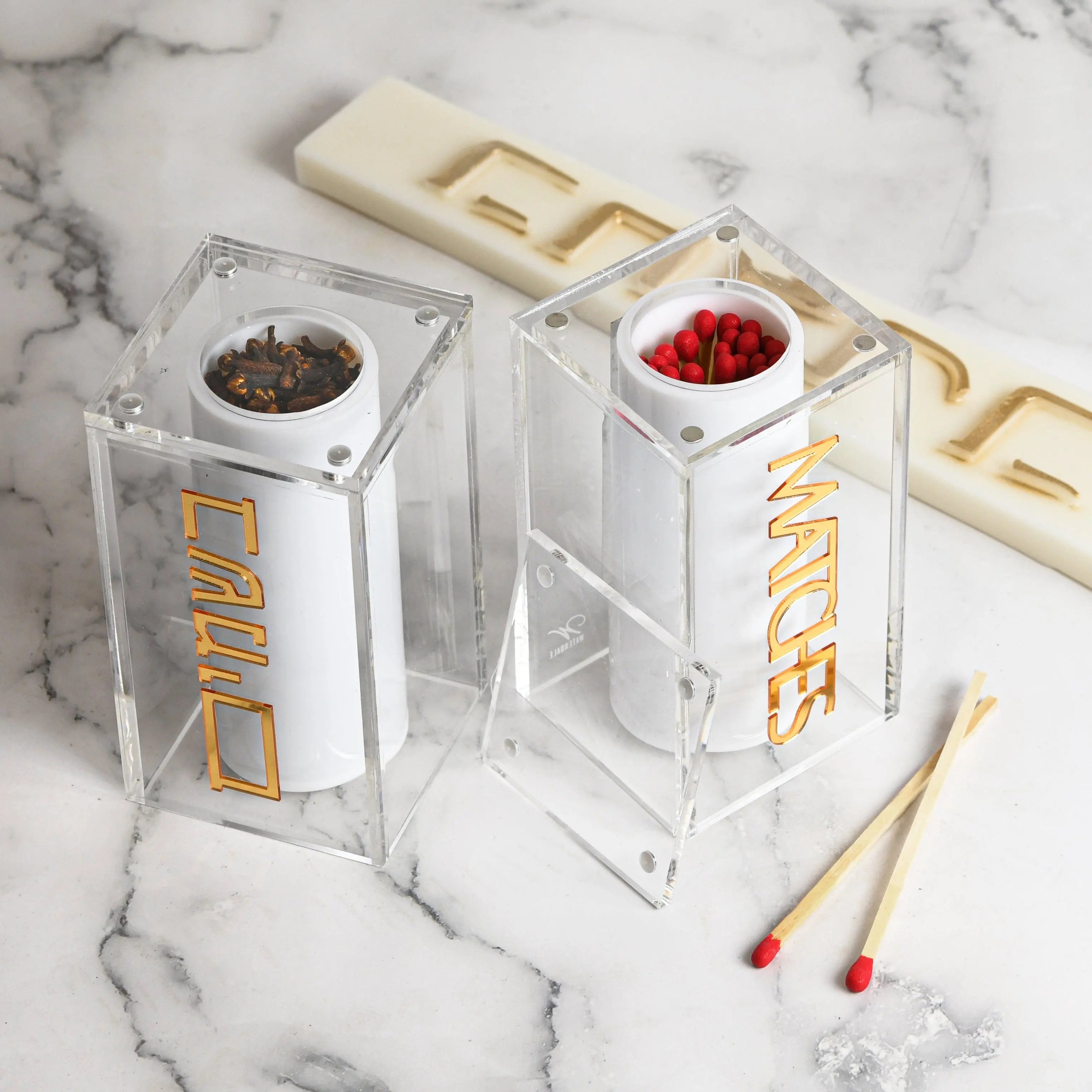 Suspended Match Jar Waterdale Collection Match Holder