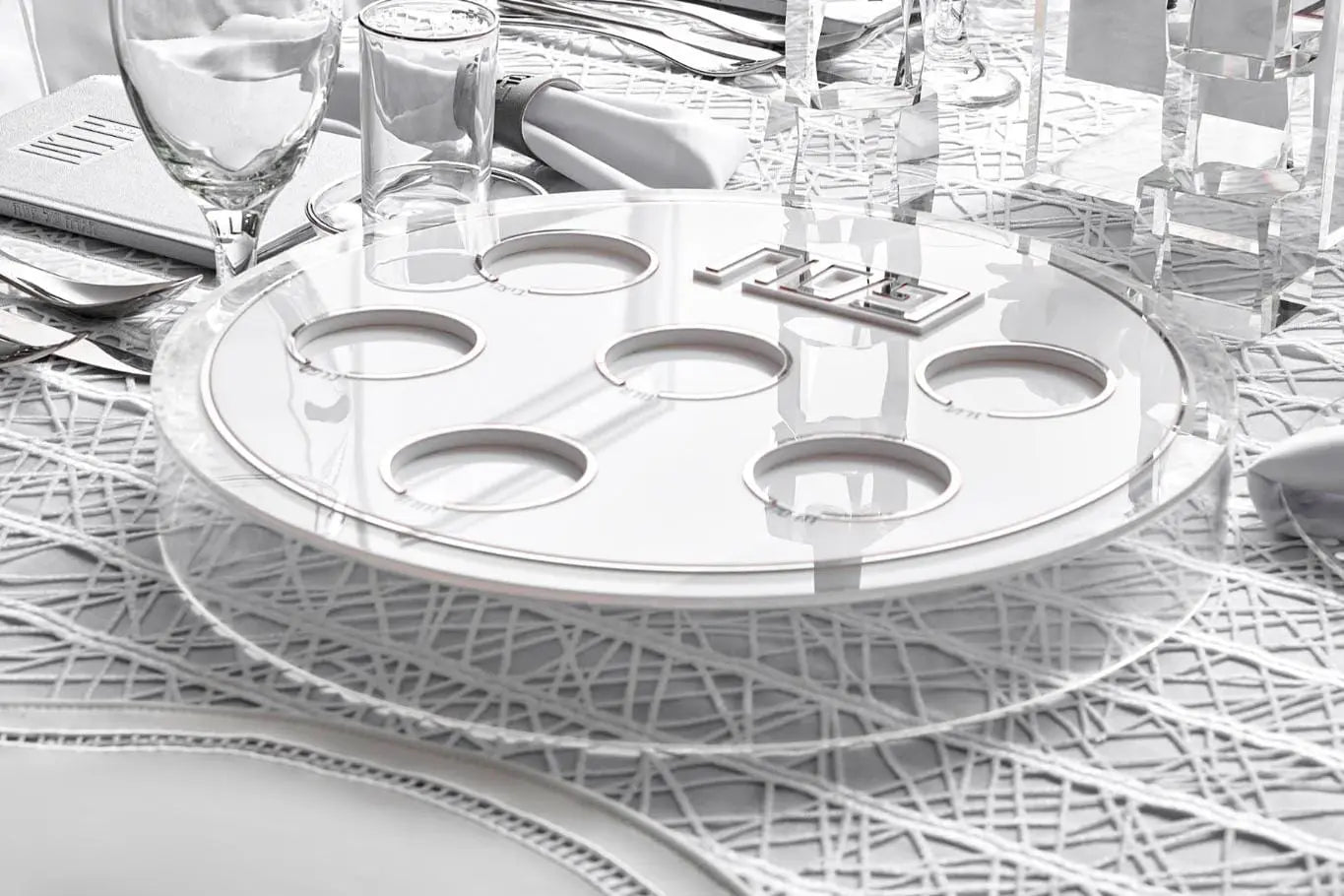 Suspended Seder Plate - Waterdale Collection