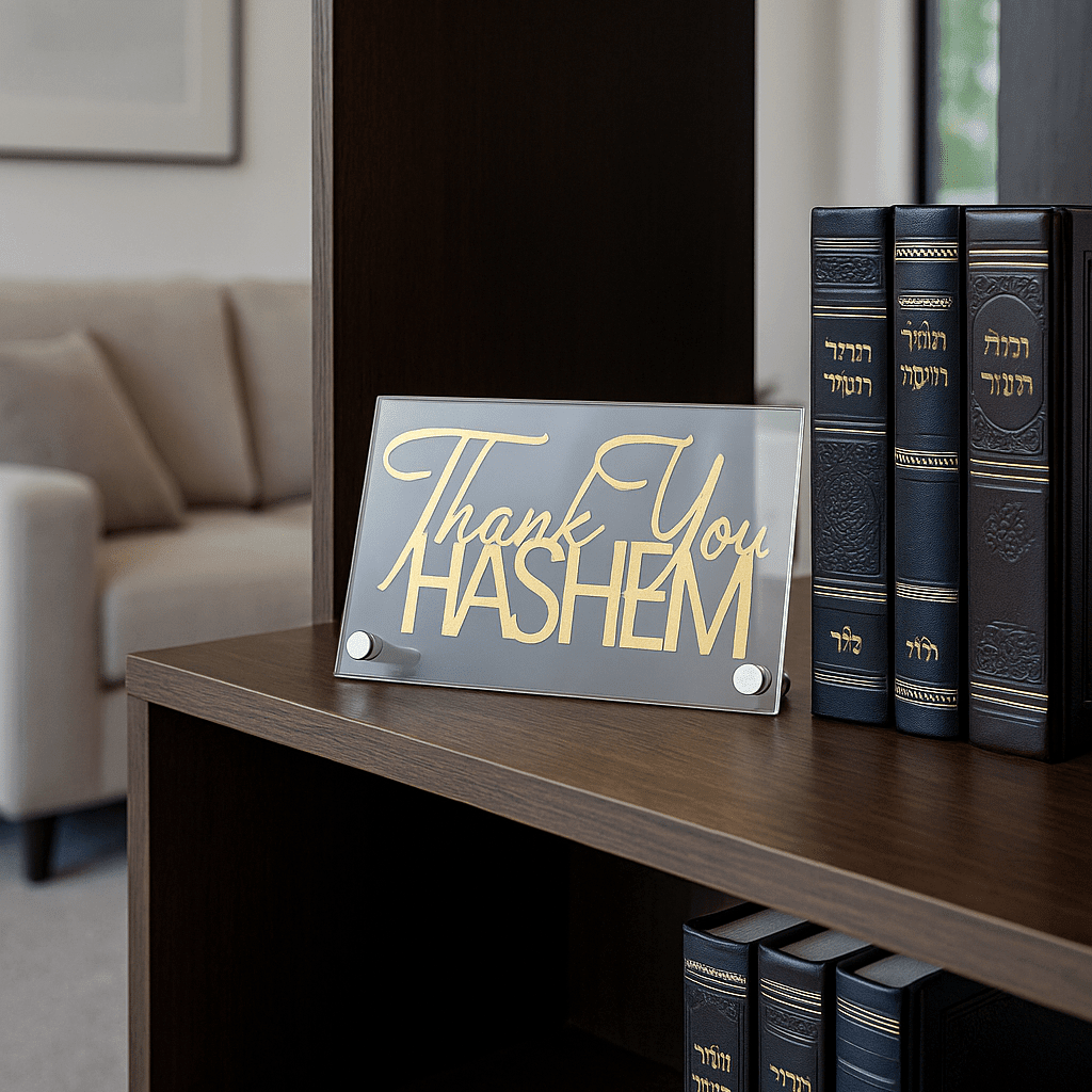 Thank You Hashem Basic Tabletop - Waterdale Collection