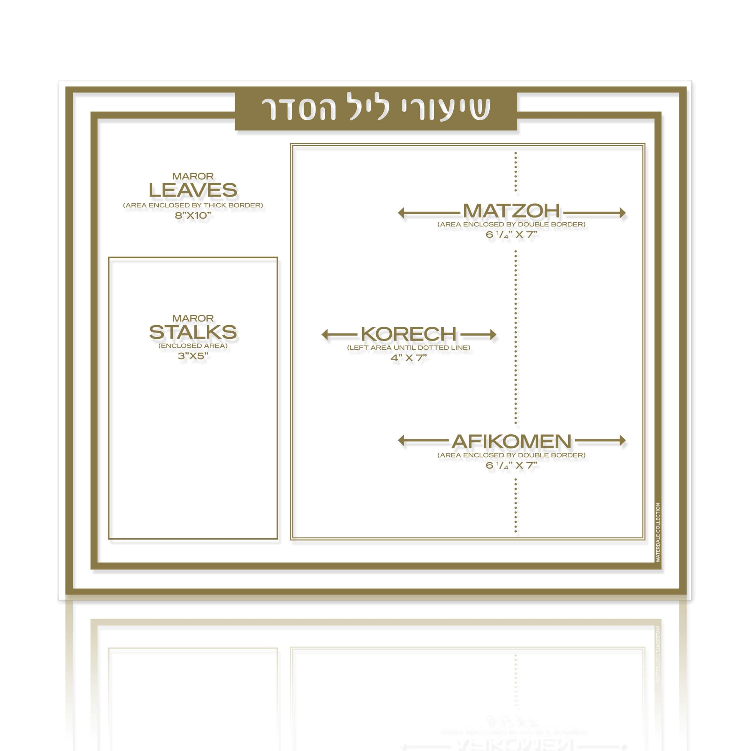 Traditional Shiurim Card - Waterdale Collection